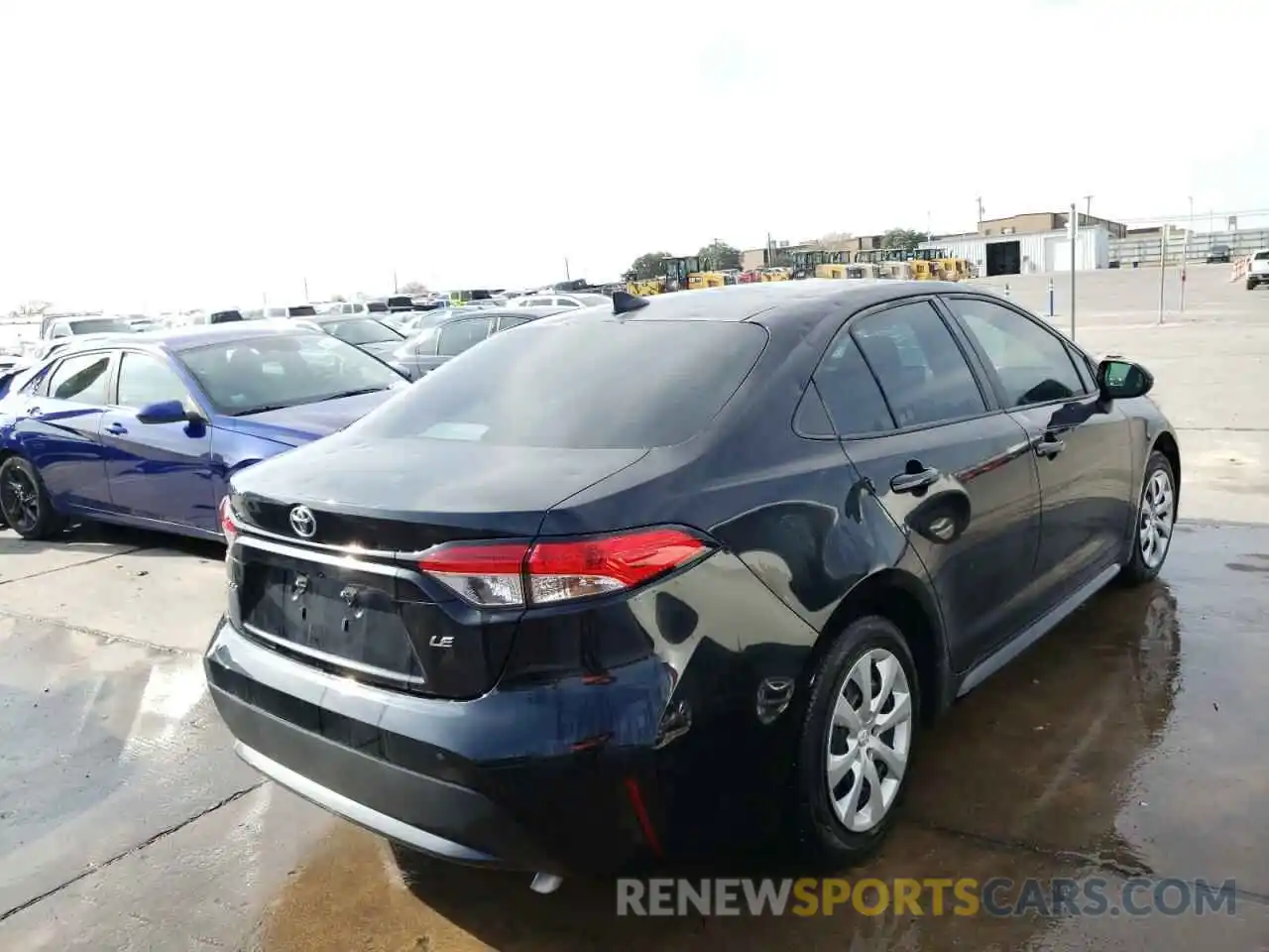 4 Photograph of a damaged car 5YFEPRAE1LP058712 TOYOTA COROLLA 2020