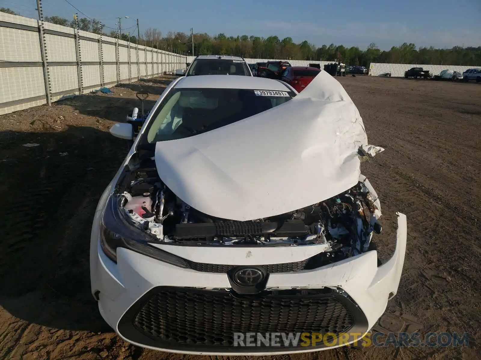 9 Photograph of a damaged car 5YFEPRAE1LP059374 TOYOTA COROLLA 2020