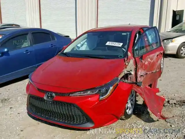 2 Photograph of a damaged car 5YFEPRAE1LP059567 TOYOTA COROLLA 2020