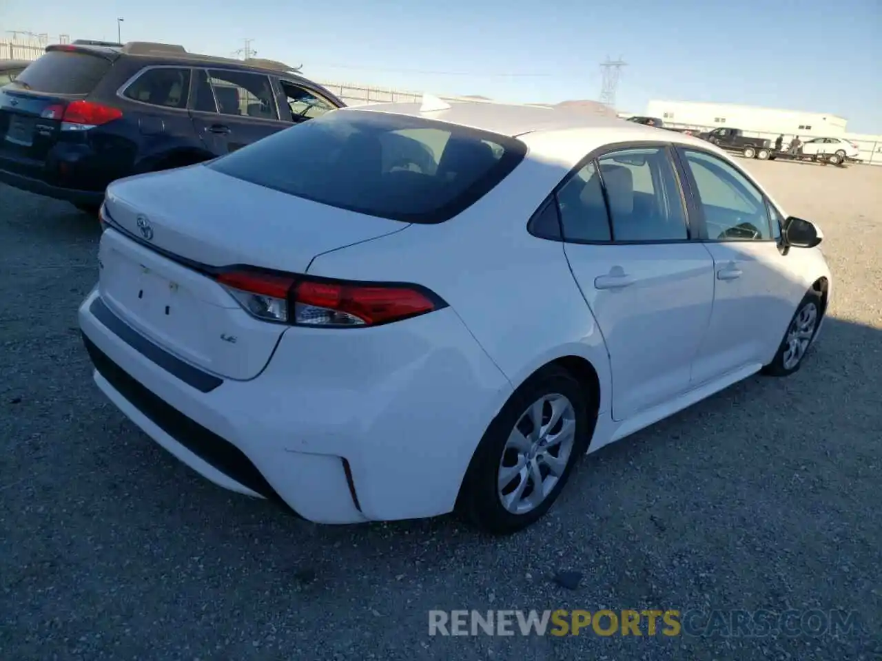 4 Photograph of a damaged car 5YFEPRAE1LP062713 TOYOTA COROLLA 2020