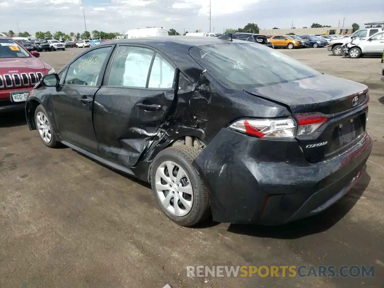 9 Photograph of a damaged car 5YFEPRAE1LP062839 TOYOTA COROLLA 2020