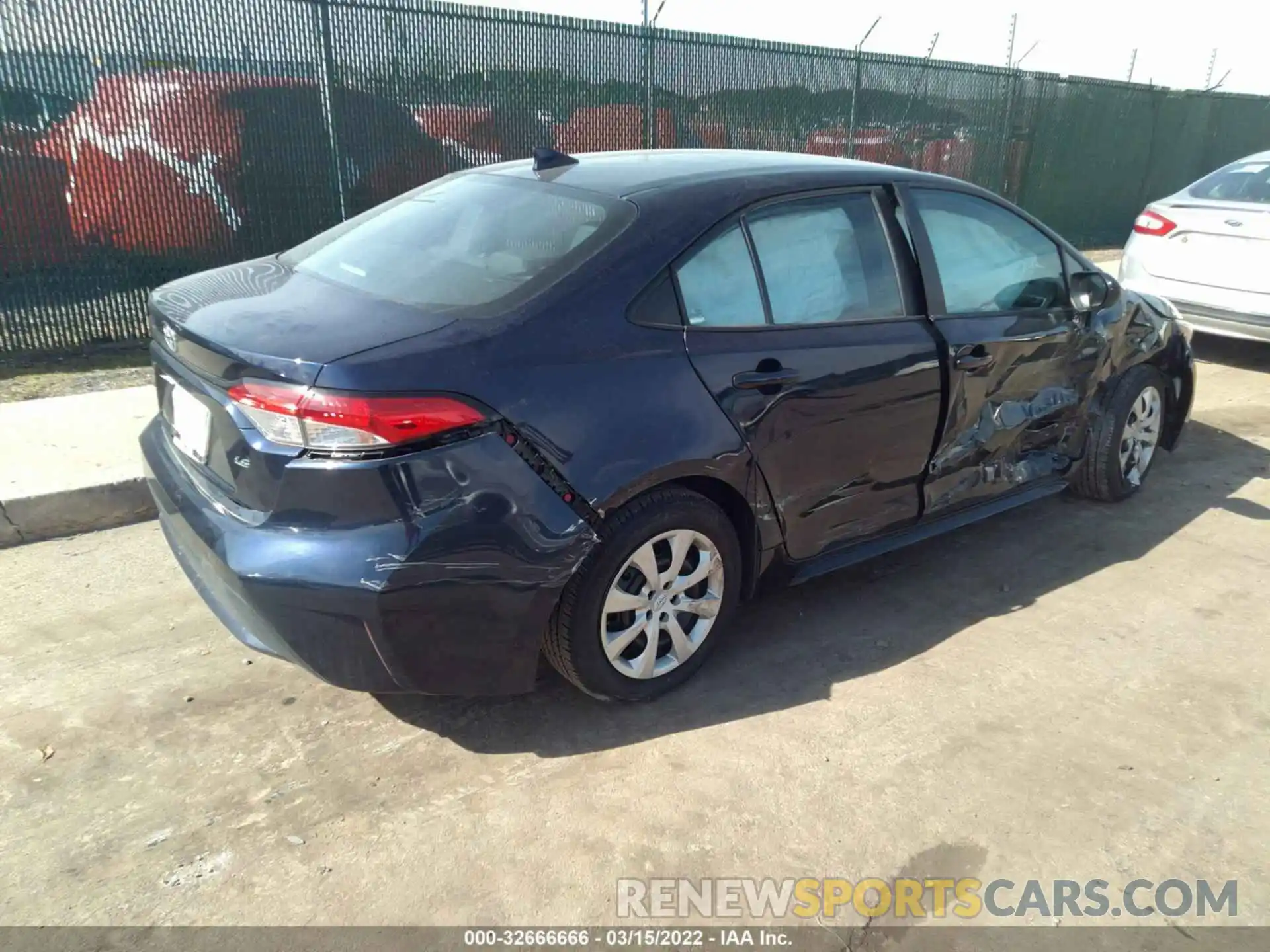 4 Photograph of a damaged car 5YFEPRAE1LP063019 TOYOTA COROLLA 2020