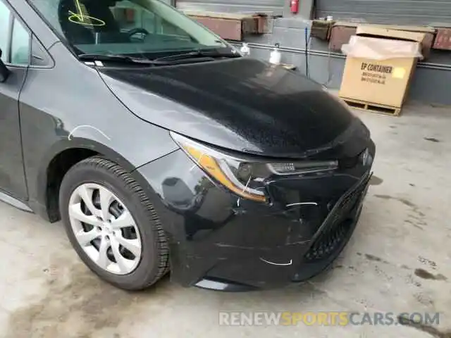 9 Photograph of a damaged car 5YFEPRAE1LP063392 TOYOTA COROLLA 2020