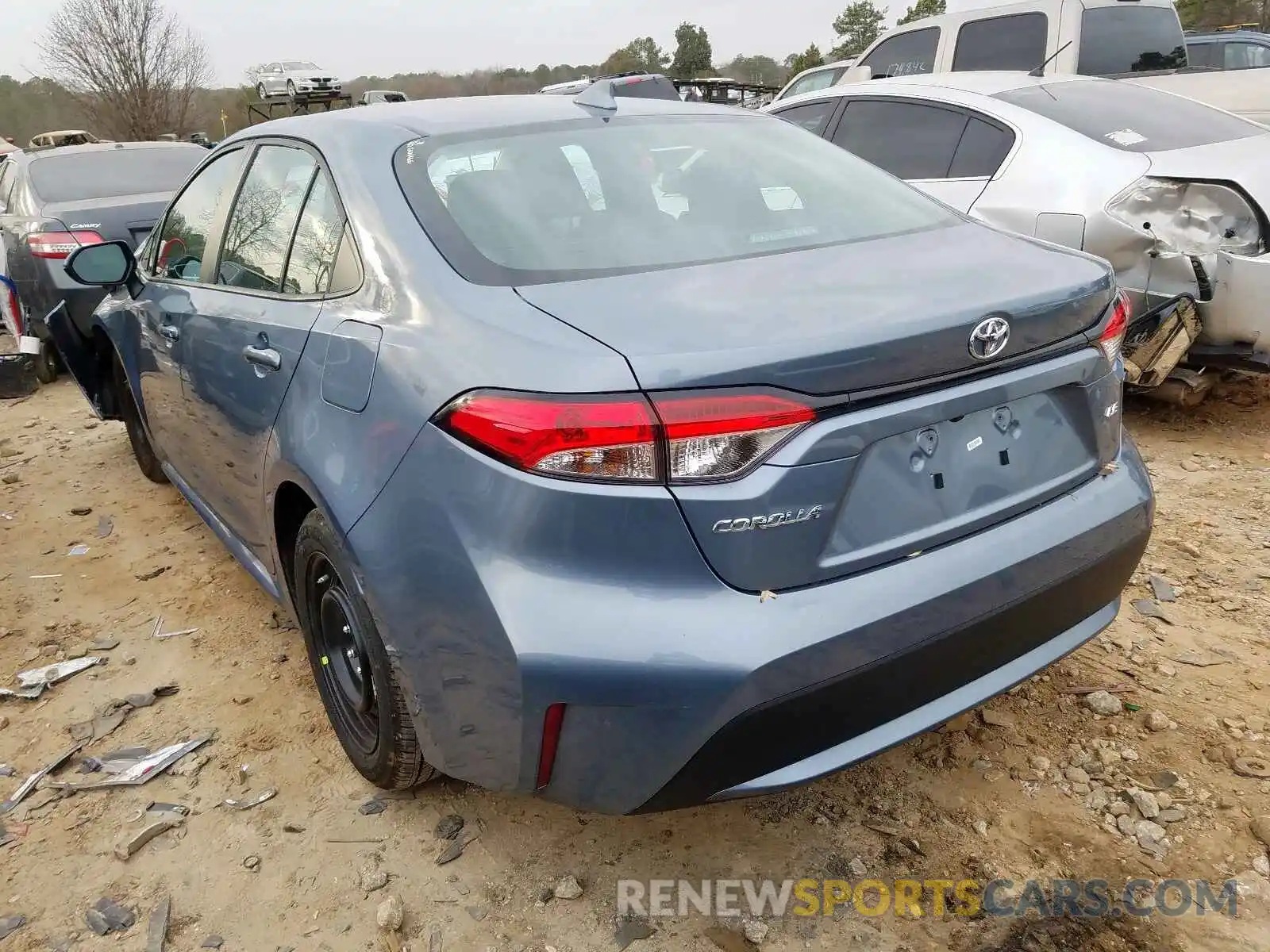 3 Photograph of a damaged car 5YFEPRAE1LP064090 TOYOTA COROLLA 2020