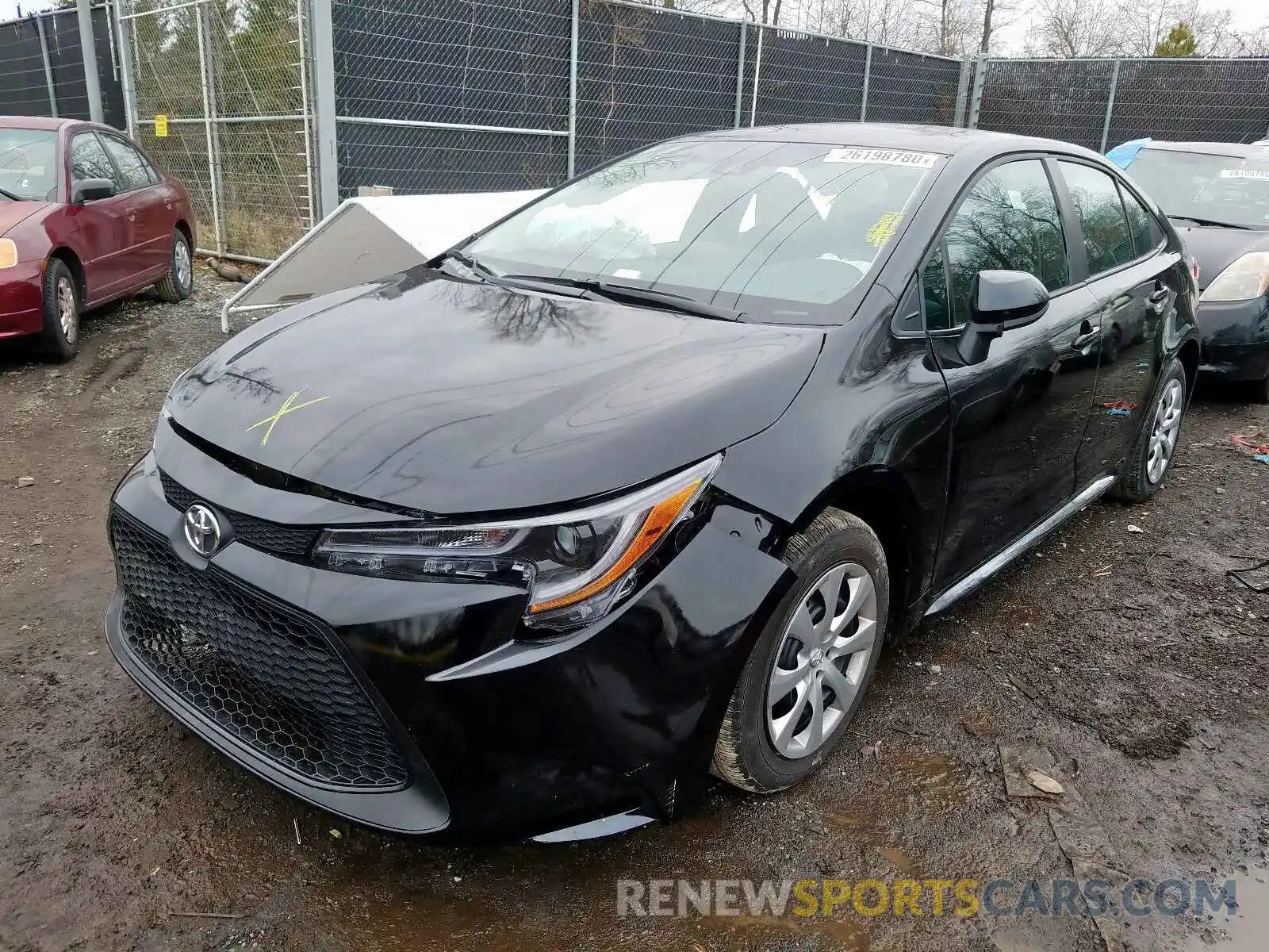 2 Photograph of a damaged car 5YFEPRAE1LP065305 TOYOTA COROLLA 2020