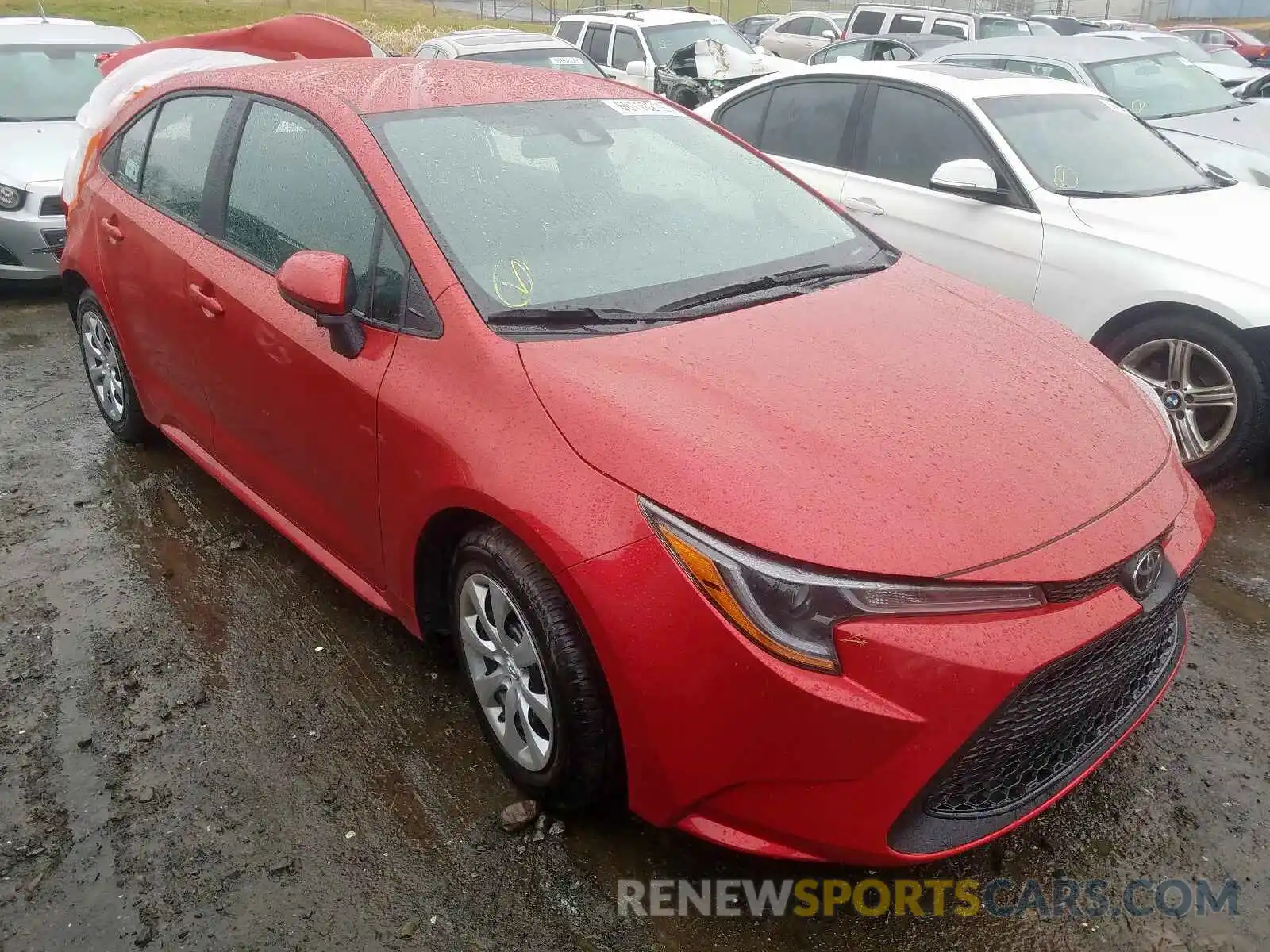 1 Photograph of a damaged car 5YFEPRAE1LP066485 TOYOTA COROLLA 2020