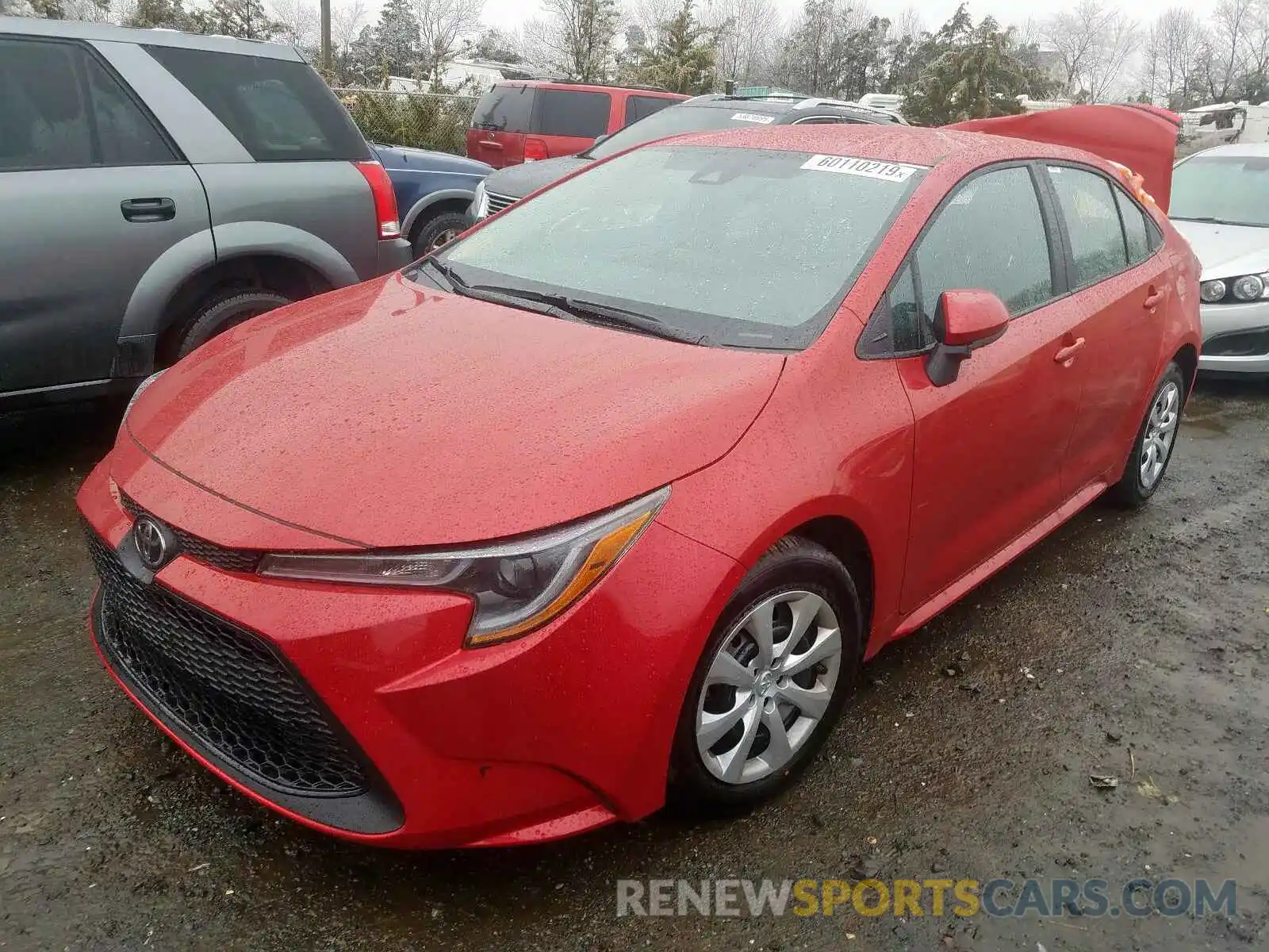 2 Photograph of a damaged car 5YFEPRAE1LP066485 TOYOTA COROLLA 2020