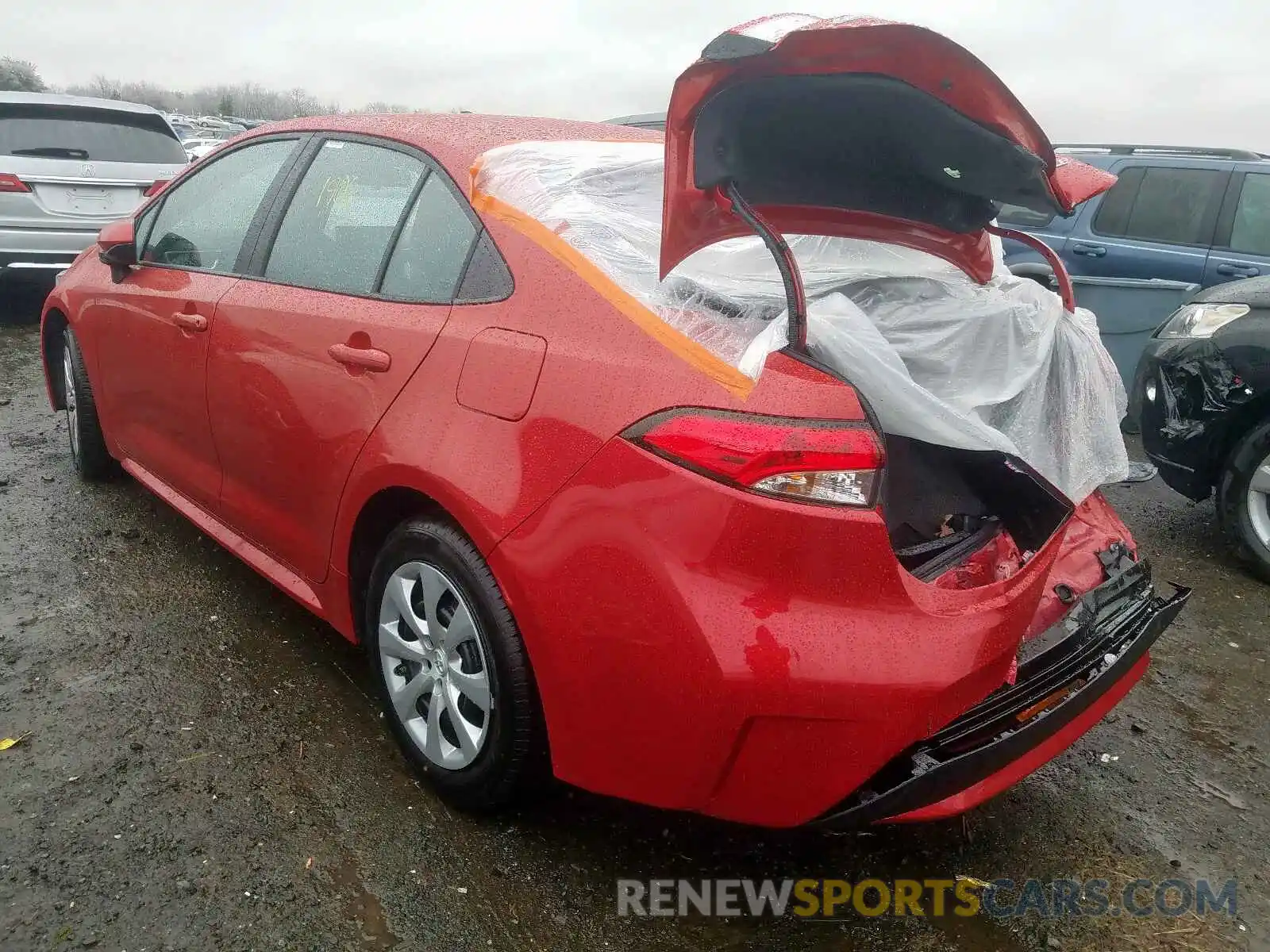 3 Photograph of a damaged car 5YFEPRAE1LP066485 TOYOTA COROLLA 2020