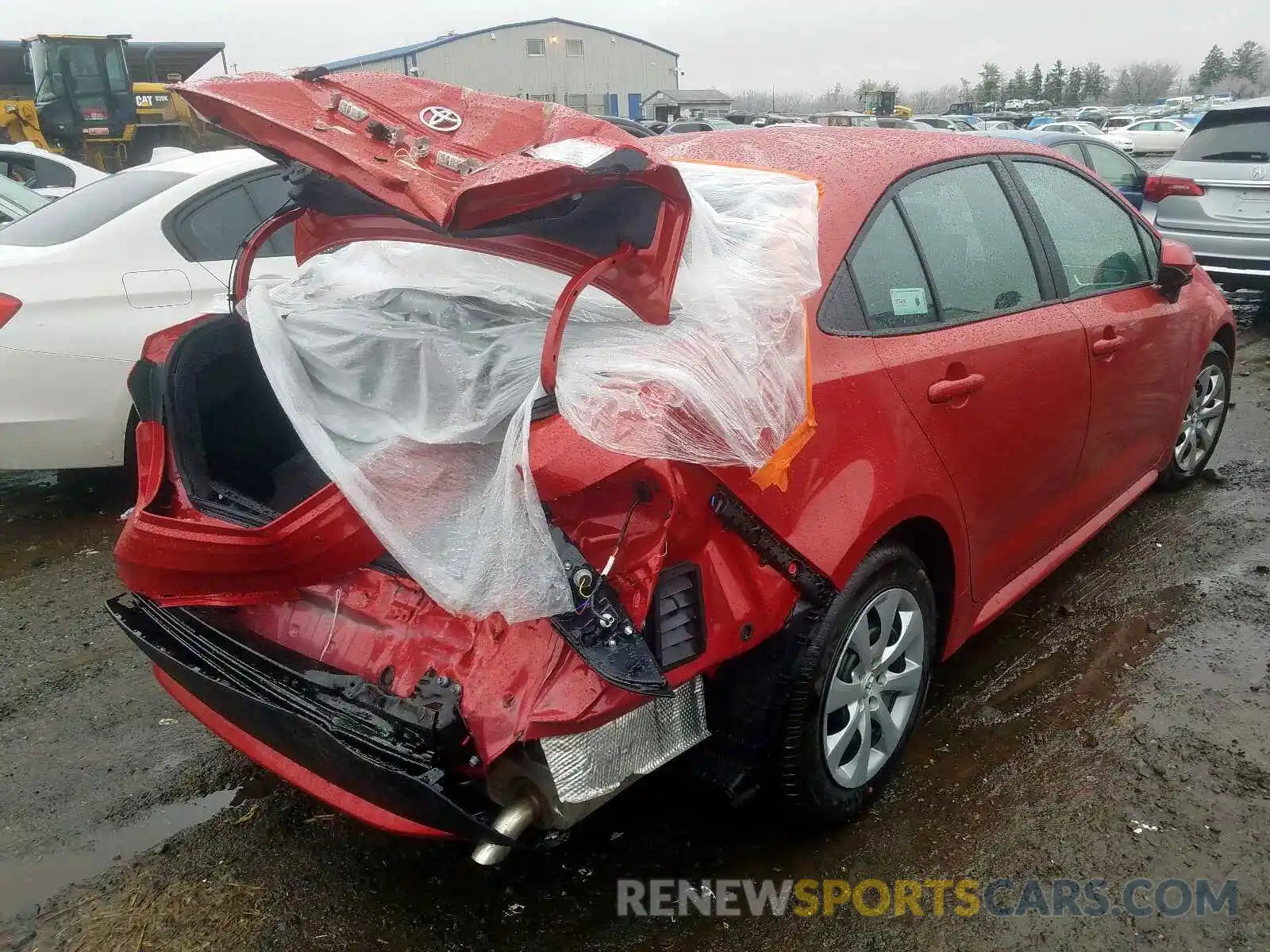 4 Photograph of a damaged car 5YFEPRAE1LP066485 TOYOTA COROLLA 2020