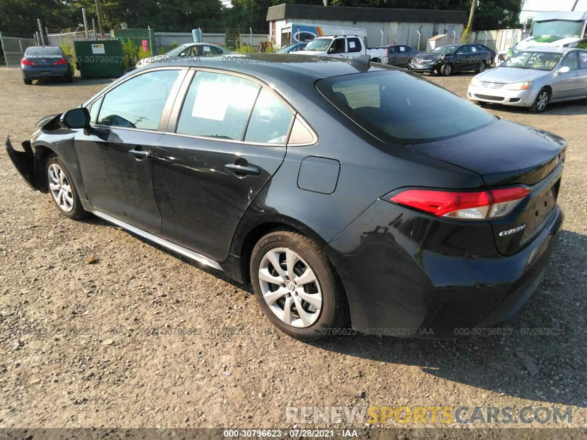 3 Photograph of a damaged car 5YFEPRAE1LP067829 TOYOTA COROLLA 2020