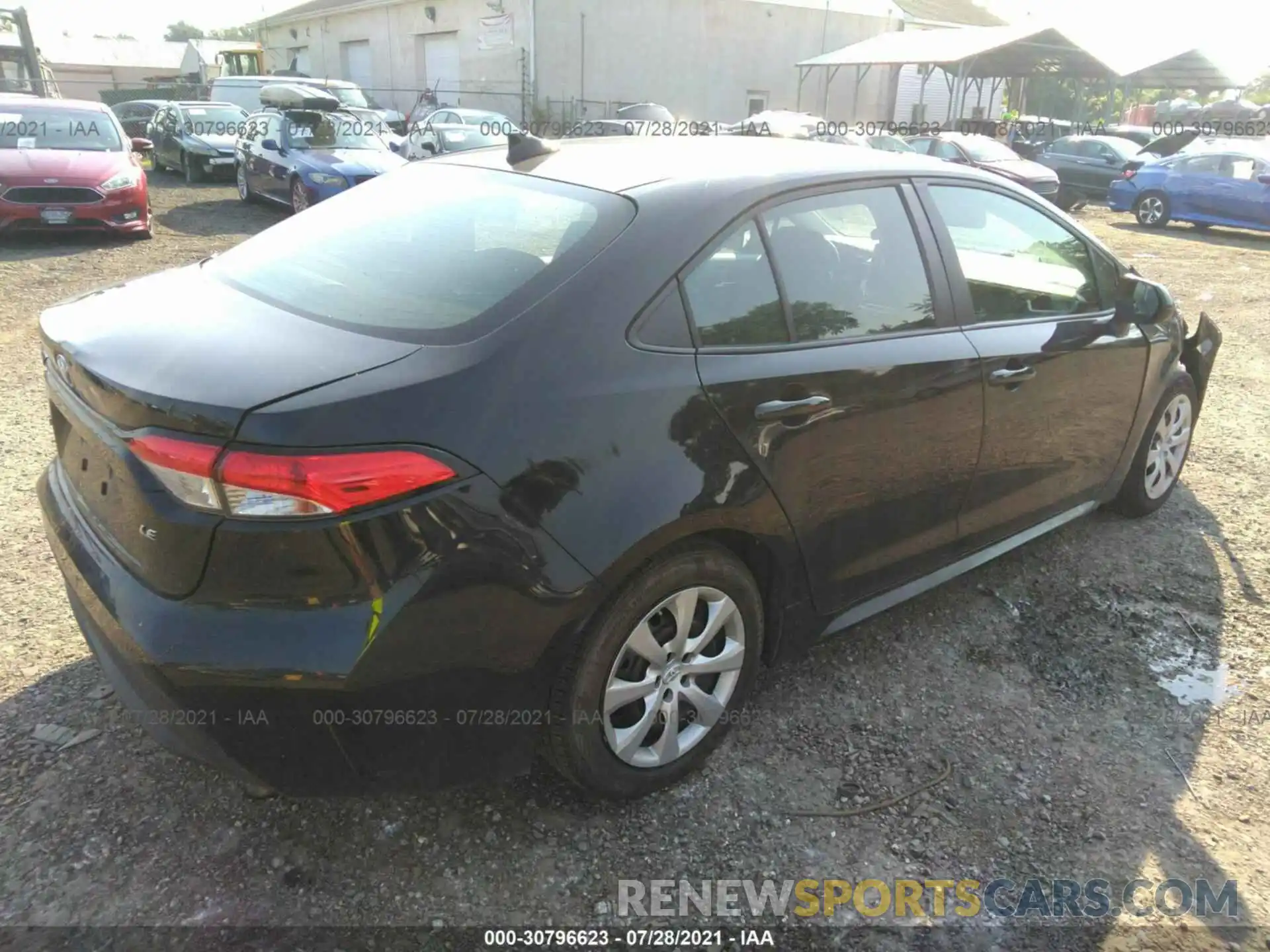 4 Photograph of a damaged car 5YFEPRAE1LP067829 TOYOTA COROLLA 2020