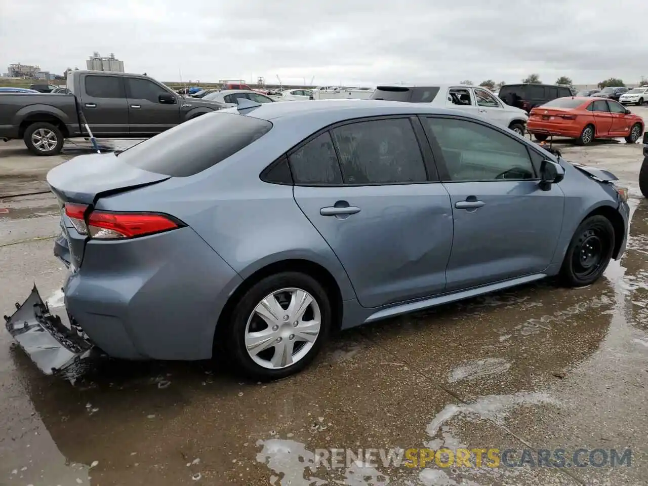 3 Photograph of a damaged car 5YFEPRAE1LP070035 TOYOTA COROLLA 2020