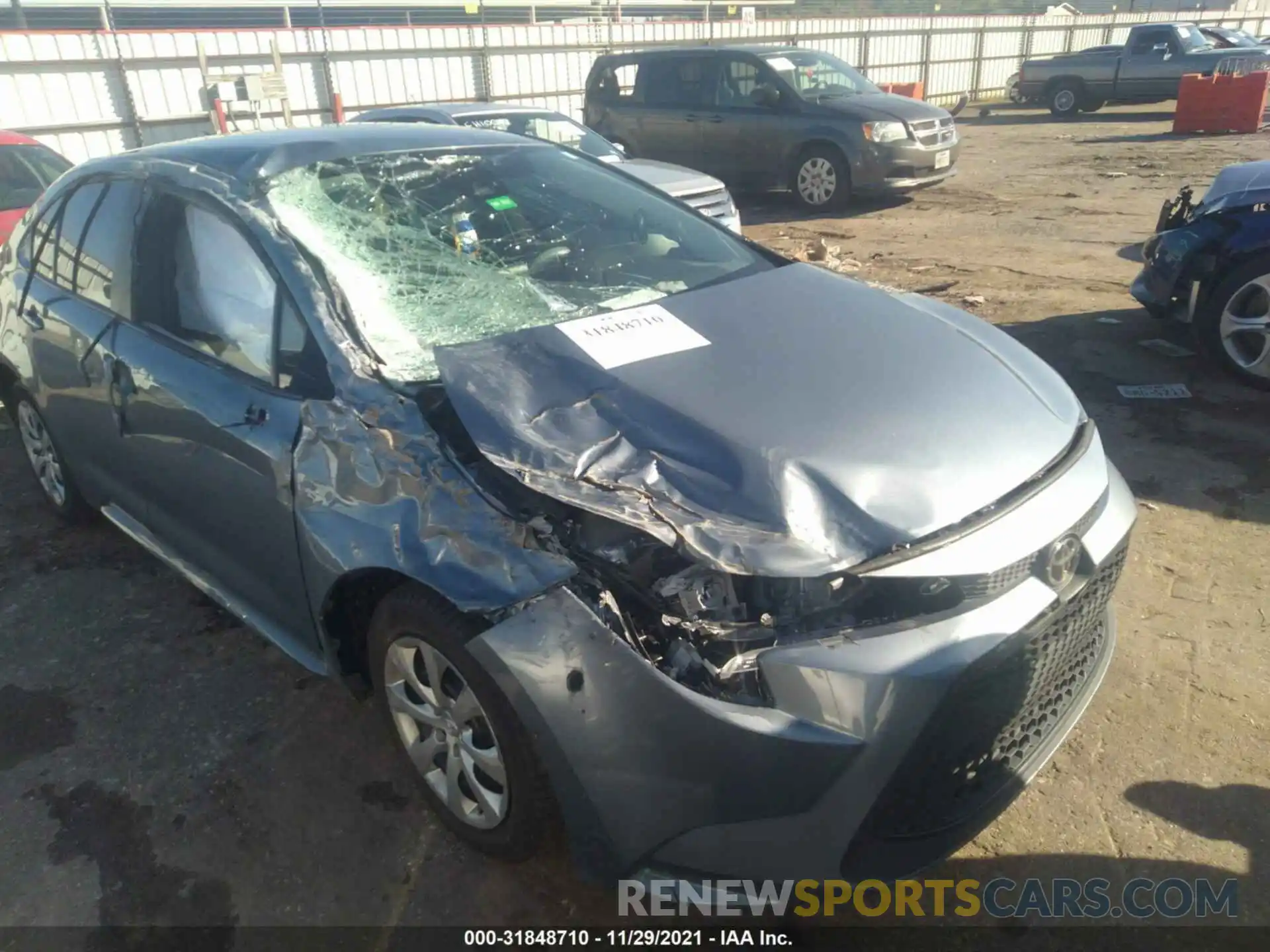 6 Photograph of a damaged car 5YFEPRAE1LP073307 TOYOTA COROLLA 2020