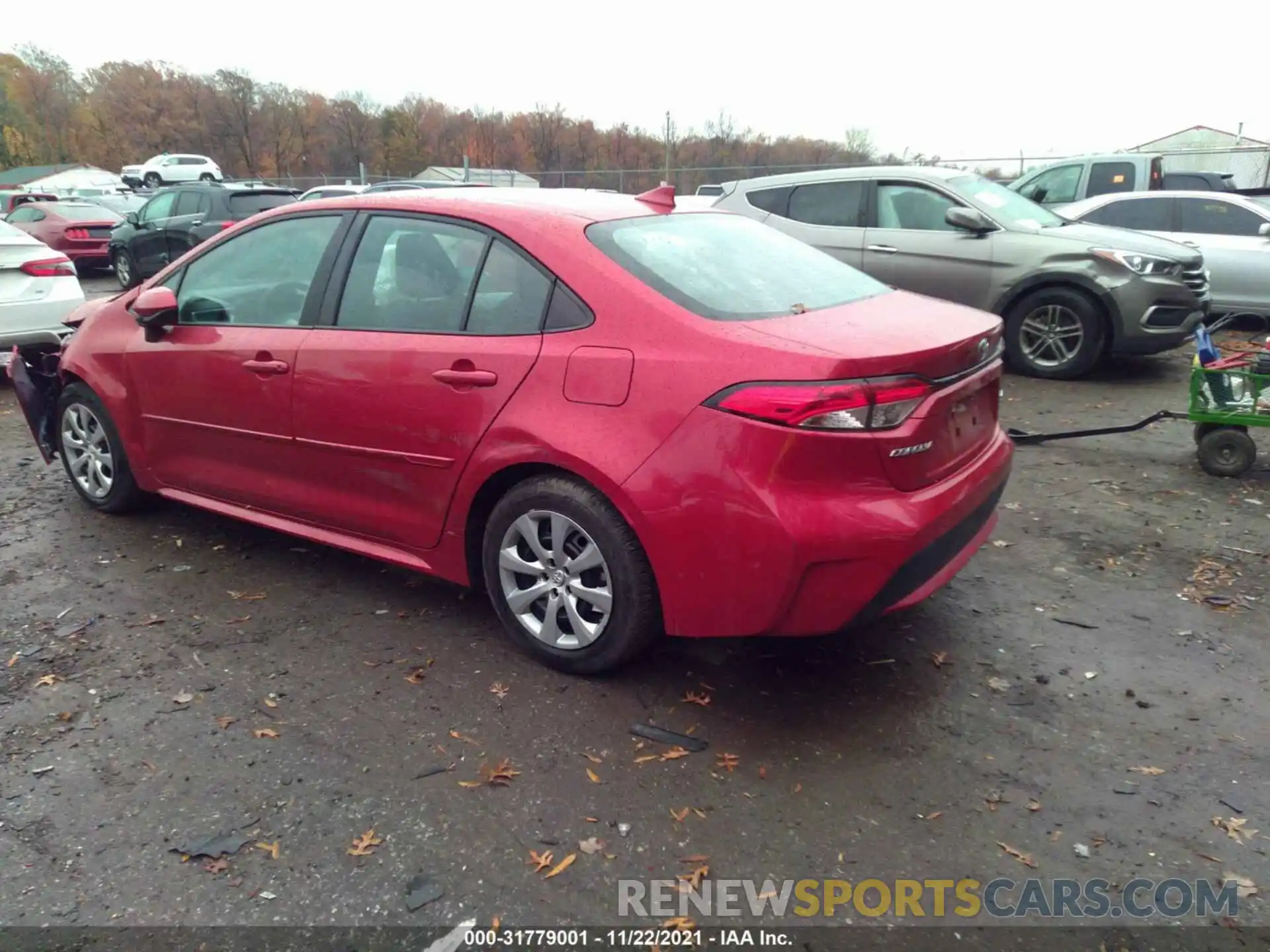 3 Photograph of a damaged car 5YFEPRAE1LP074117 TOYOTA COROLLA 2020