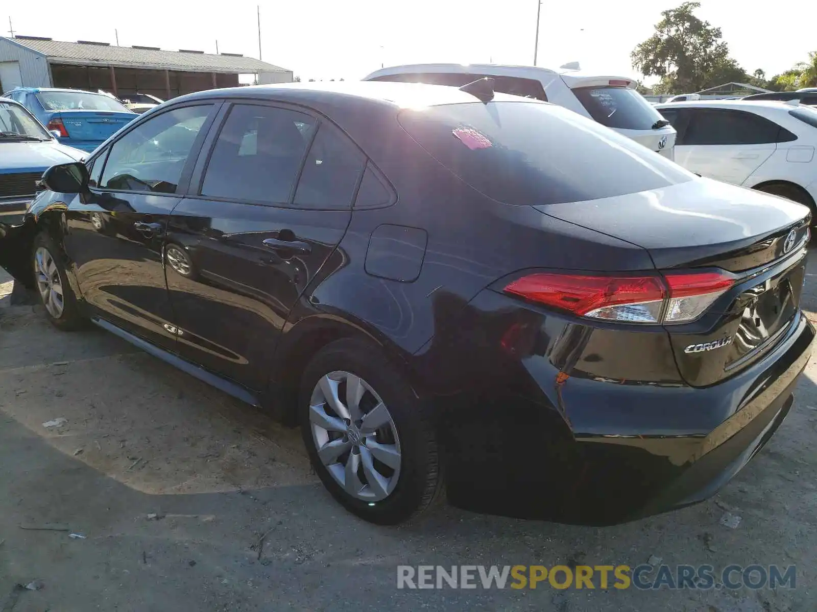 3 Photograph of a damaged car 5YFEPRAE1LP074134 TOYOTA COROLLA 2020