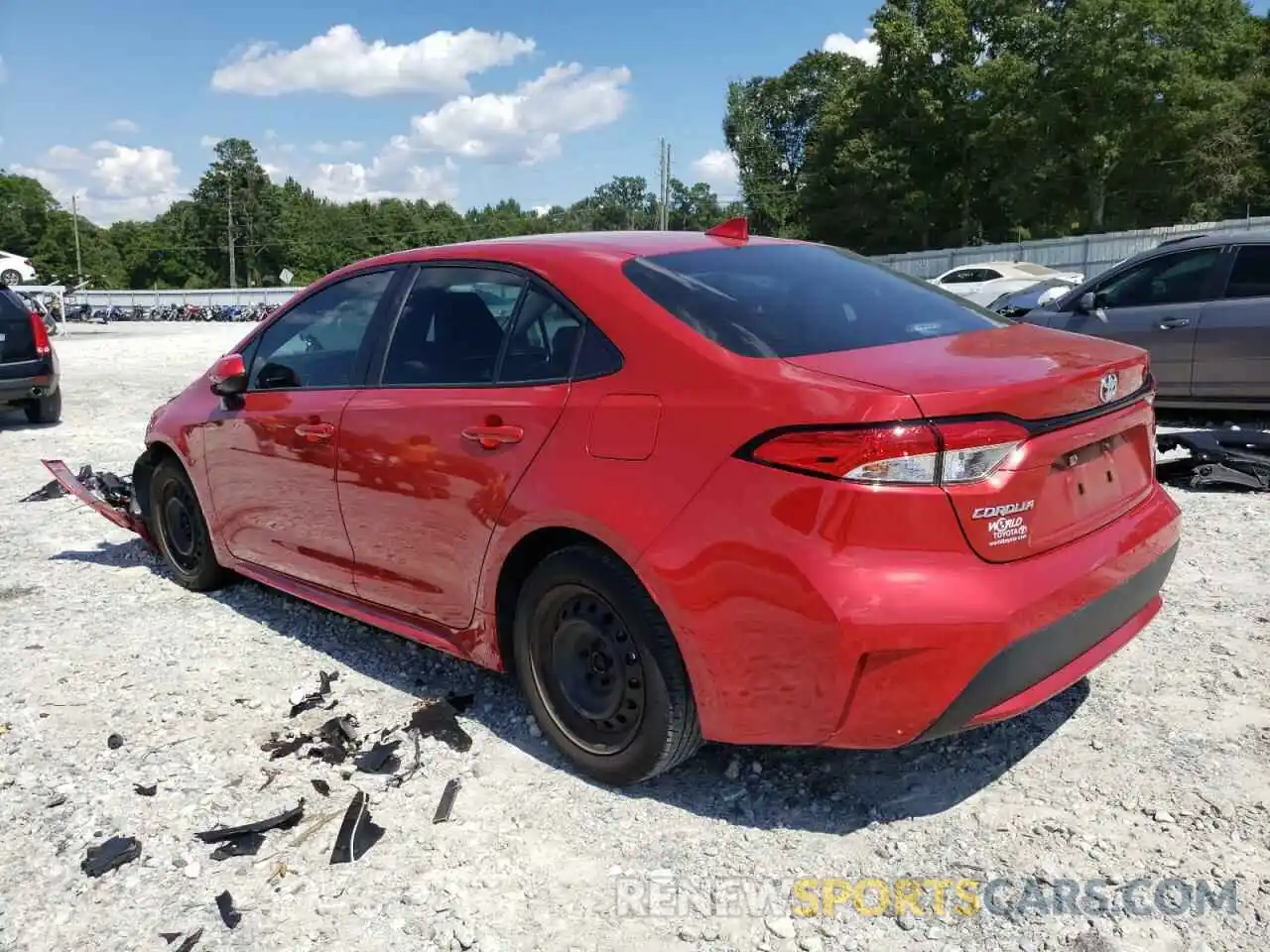 3 Photograph of a damaged car 5YFEPRAE1LP075252 TOYOTA COROLLA 2020