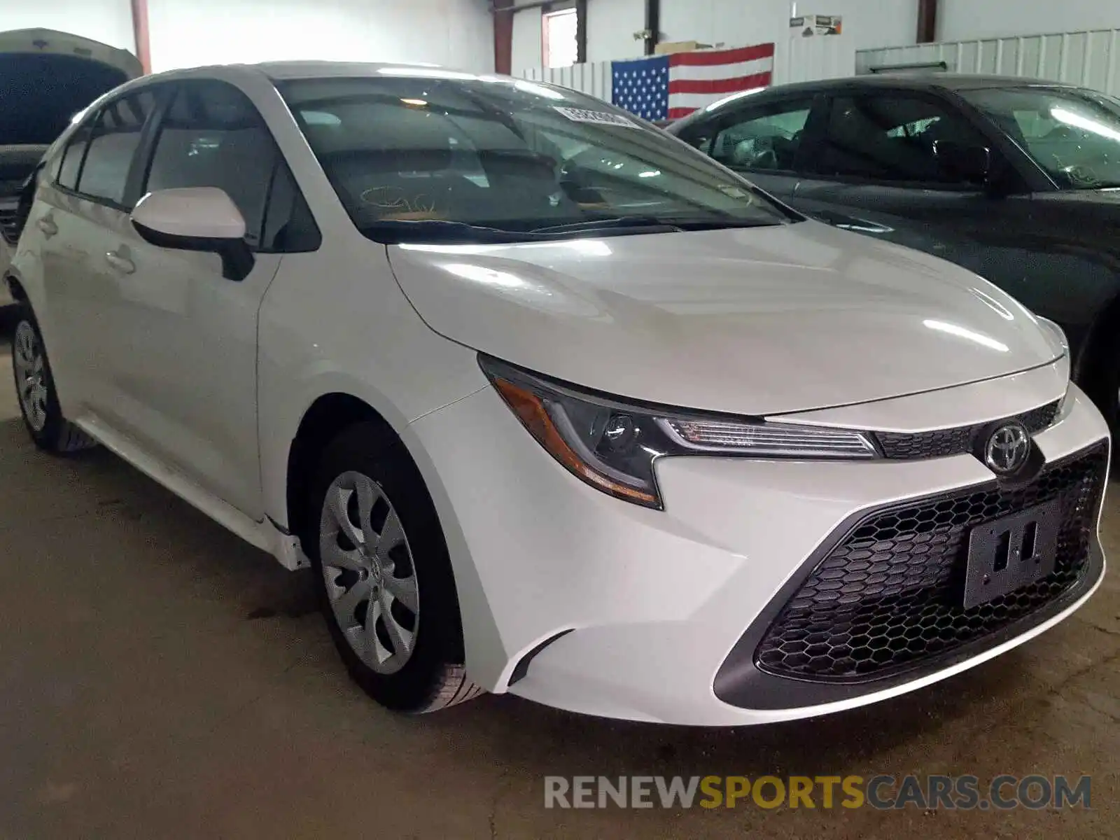 1 Photograph of a damaged car 5YFEPRAE1LP076966 TOYOTA COROLLA 2020