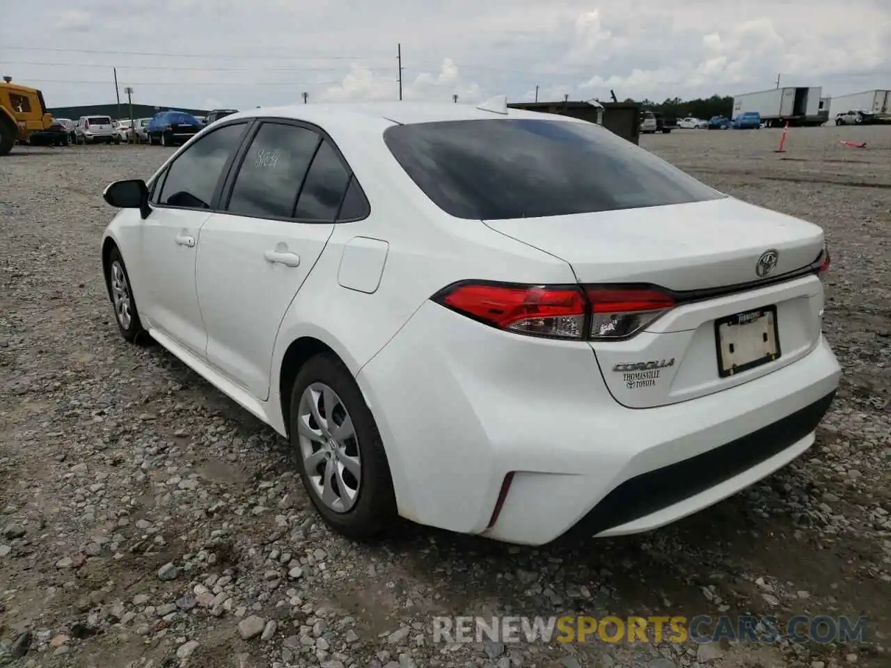 3 Photograph of a damaged car 5YFEPRAE1LP077308 TOYOTA COROLLA 2020