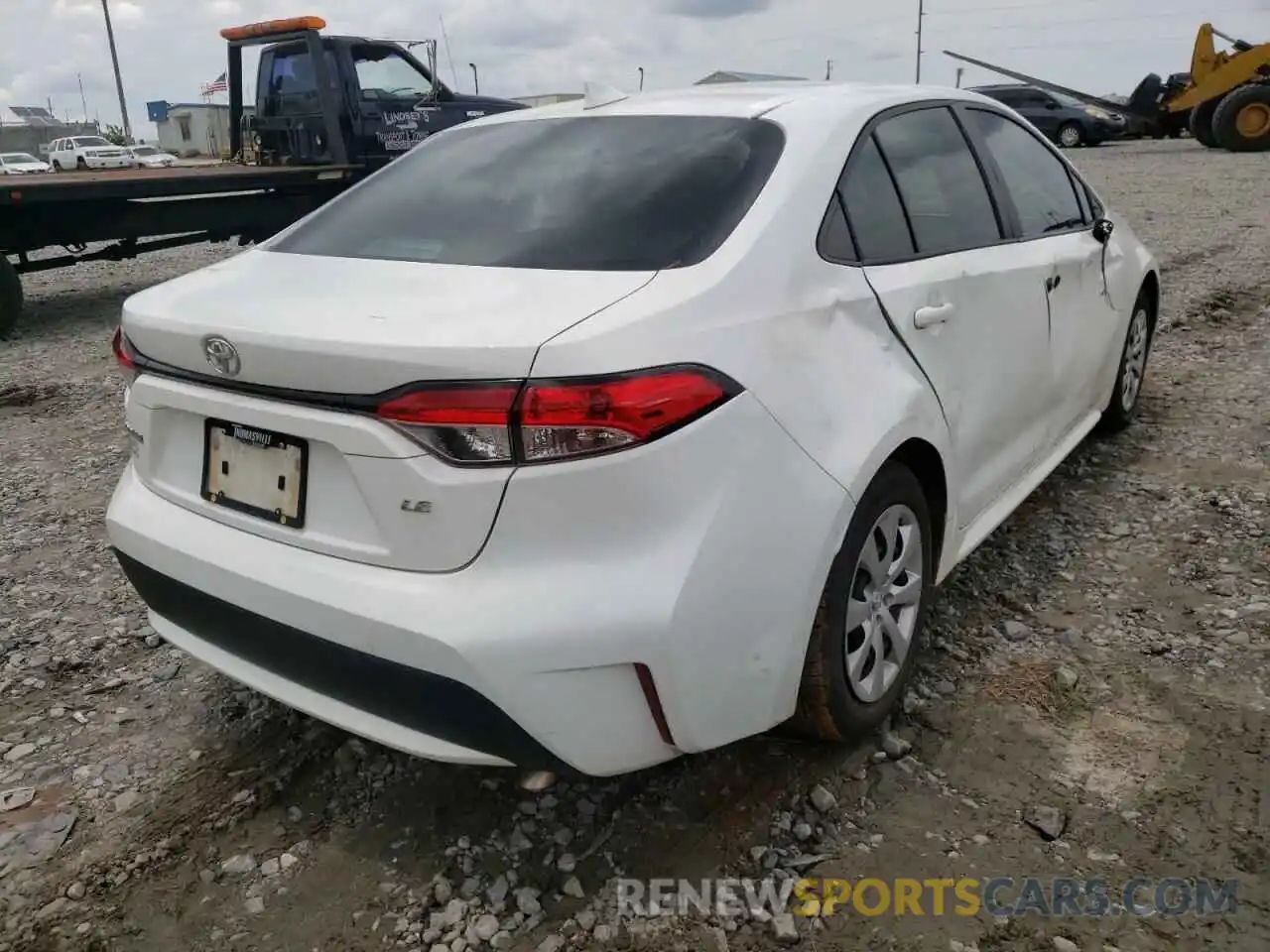 4 Photograph of a damaged car 5YFEPRAE1LP077308 TOYOTA COROLLA 2020