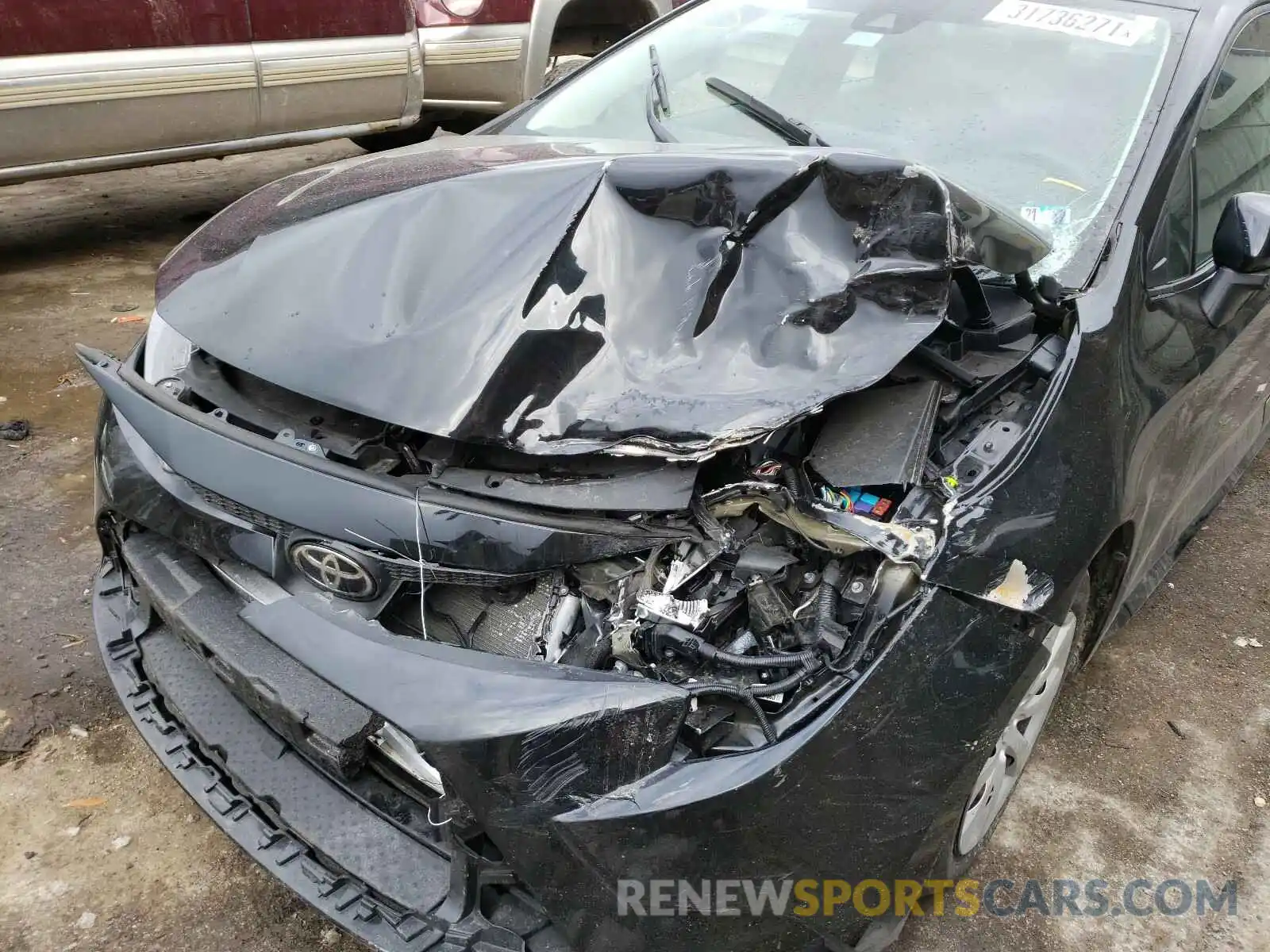 9 Photograph of a damaged car 5YFEPRAE1LP077339 TOYOTA COROLLA 2020