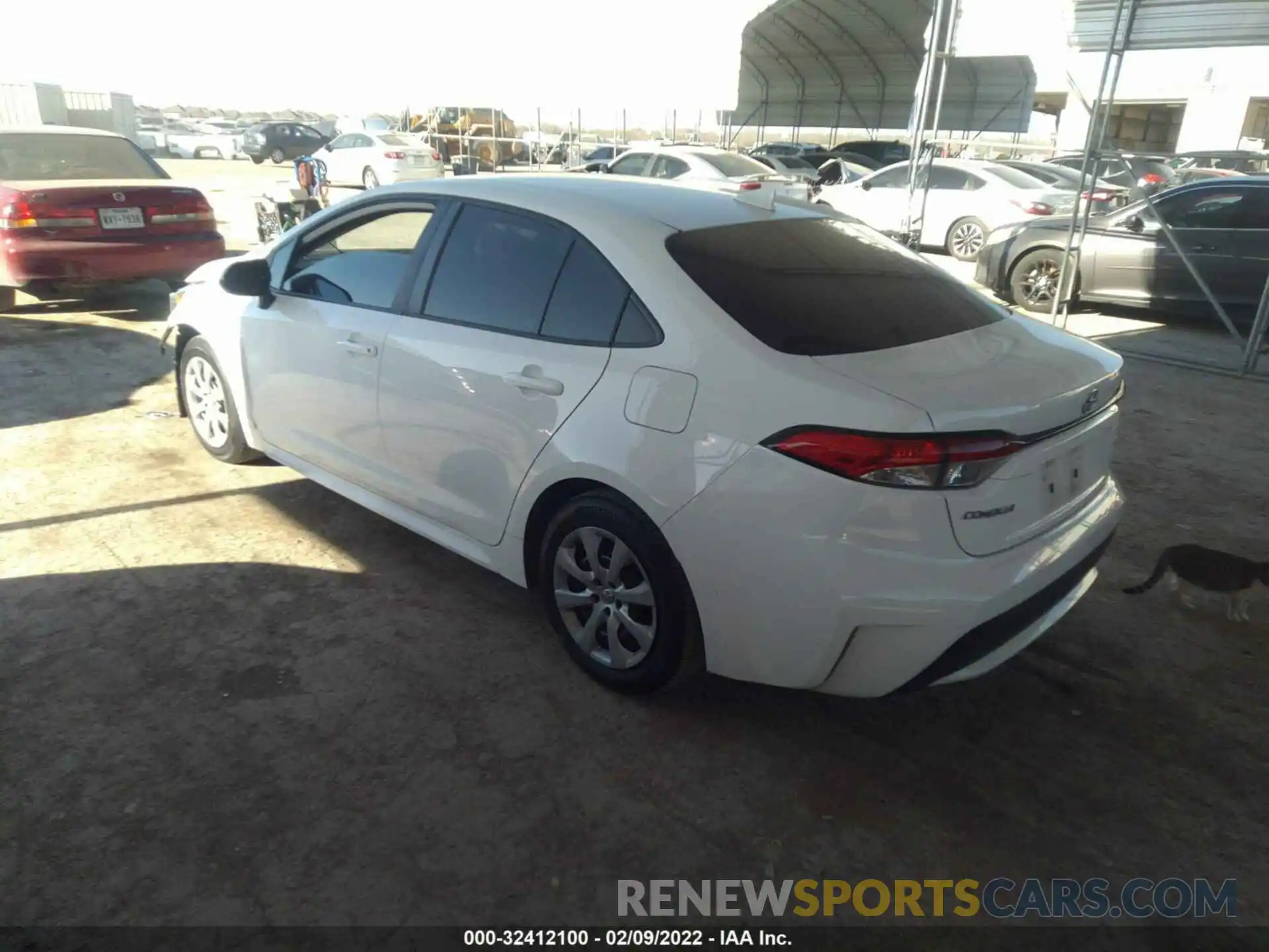 3 Photograph of a damaged car 5YFEPRAE1LP077731 TOYOTA COROLLA 2020