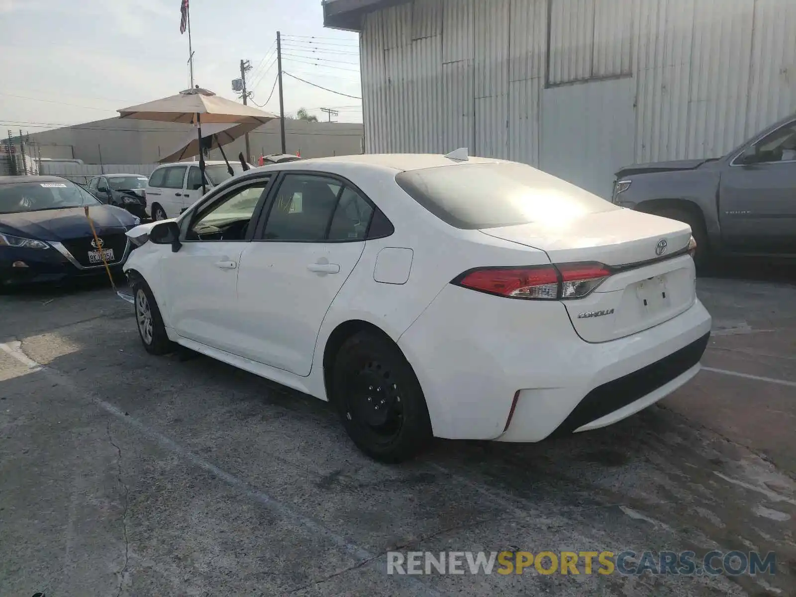 3 Photograph of a damaged car 5YFEPRAE1LP078247 TOYOTA COROLLA 2020