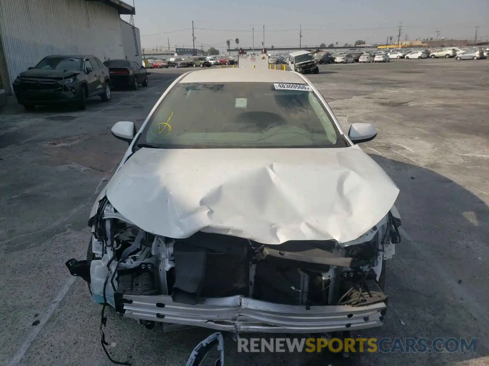 9 Photograph of a damaged car 5YFEPRAE1LP078247 TOYOTA COROLLA 2020