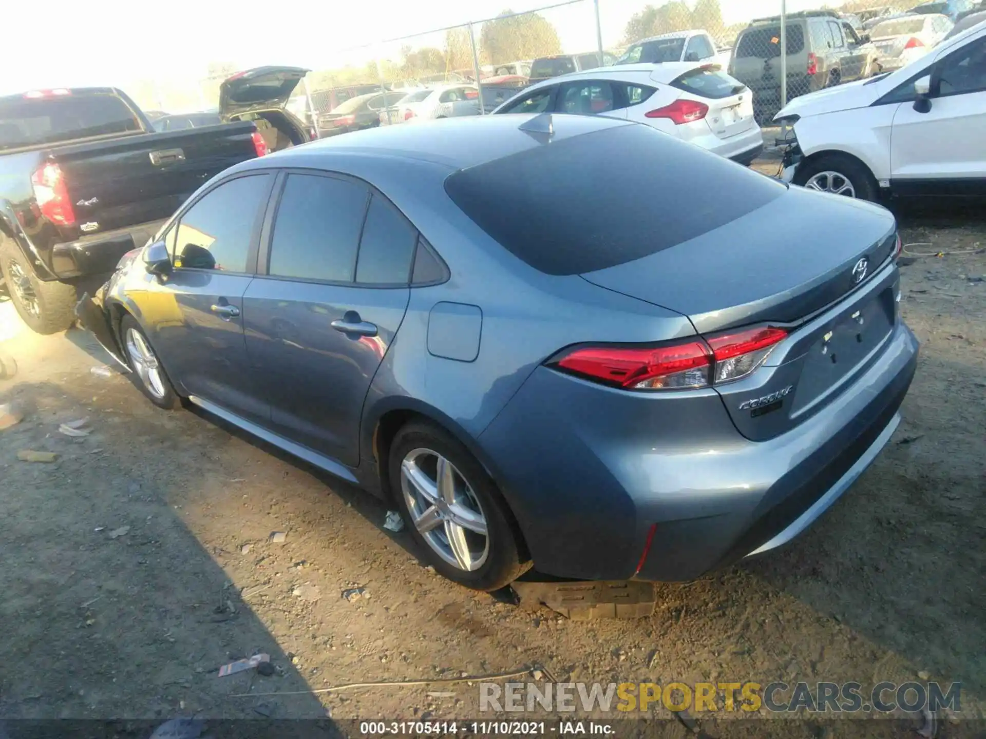 3 Photograph of a damaged car 5YFEPRAE1LP078510 TOYOTA COROLLA 2020