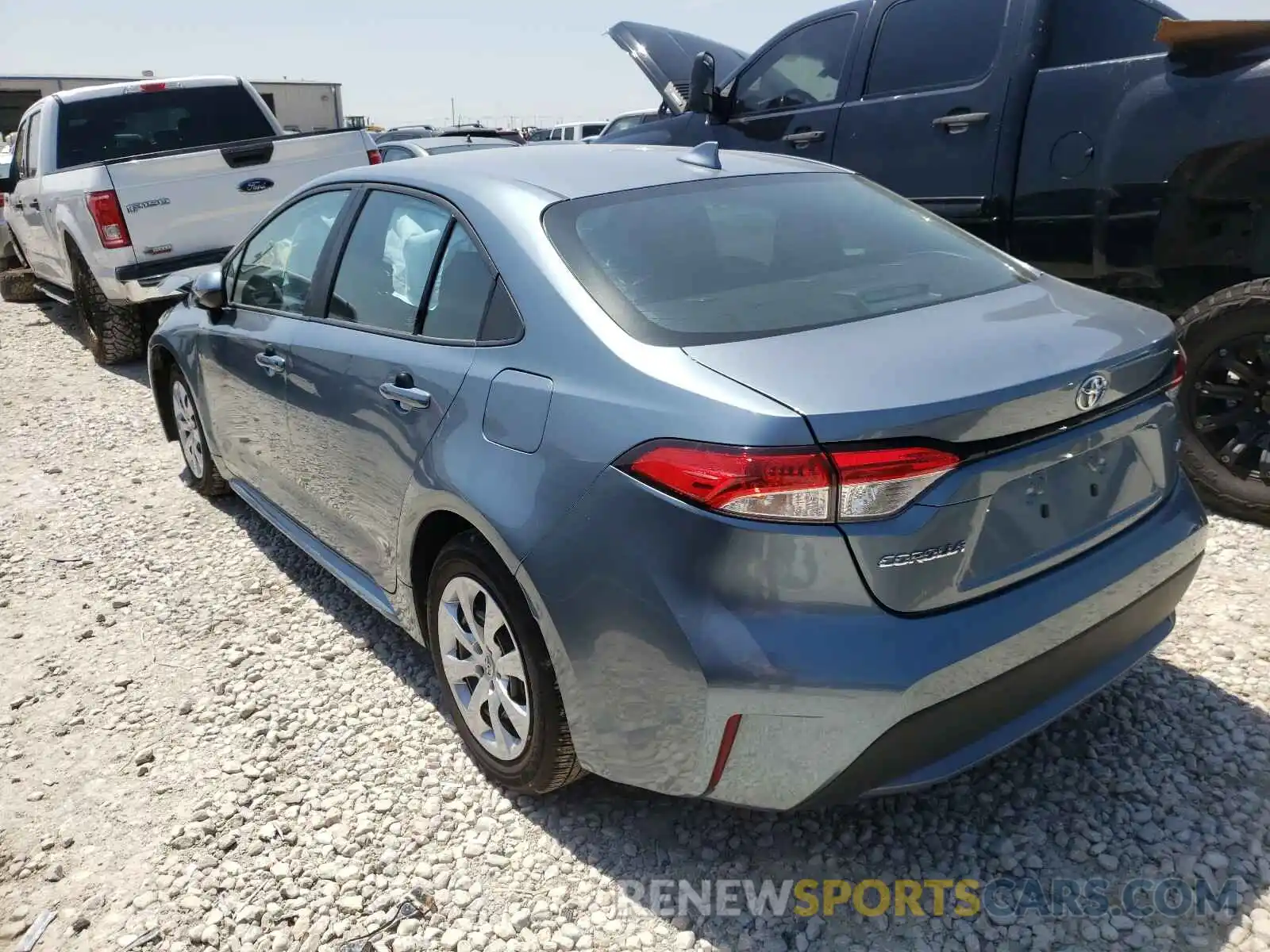 3 Photograph of a damaged car 5YFEPRAE1LP079821 TOYOTA COROLLA 2020