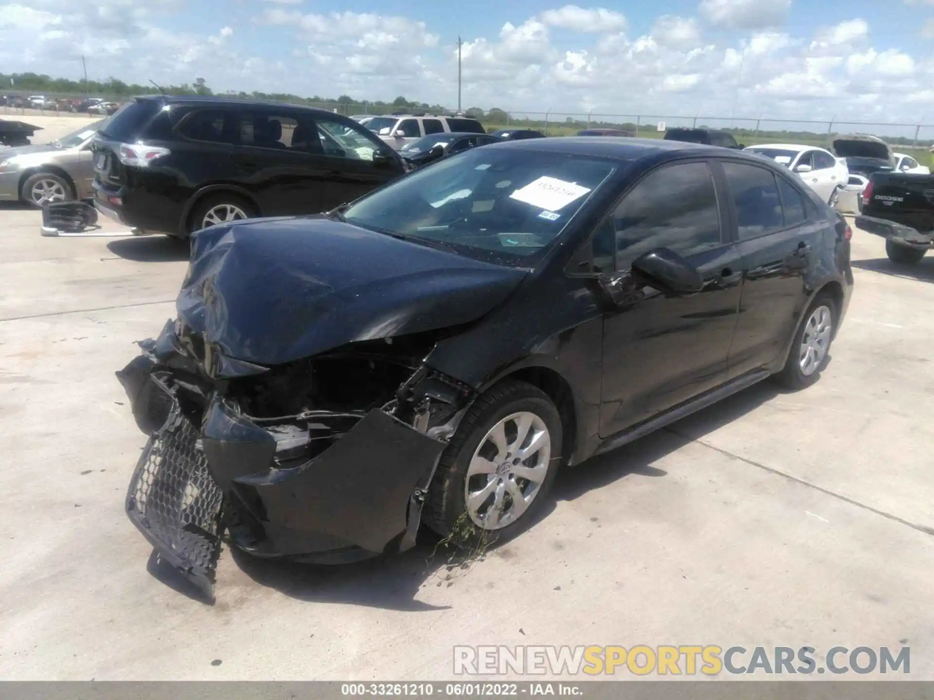 2 Photograph of a damaged car 5YFEPRAE1LP080614 TOYOTA COROLLA 2020