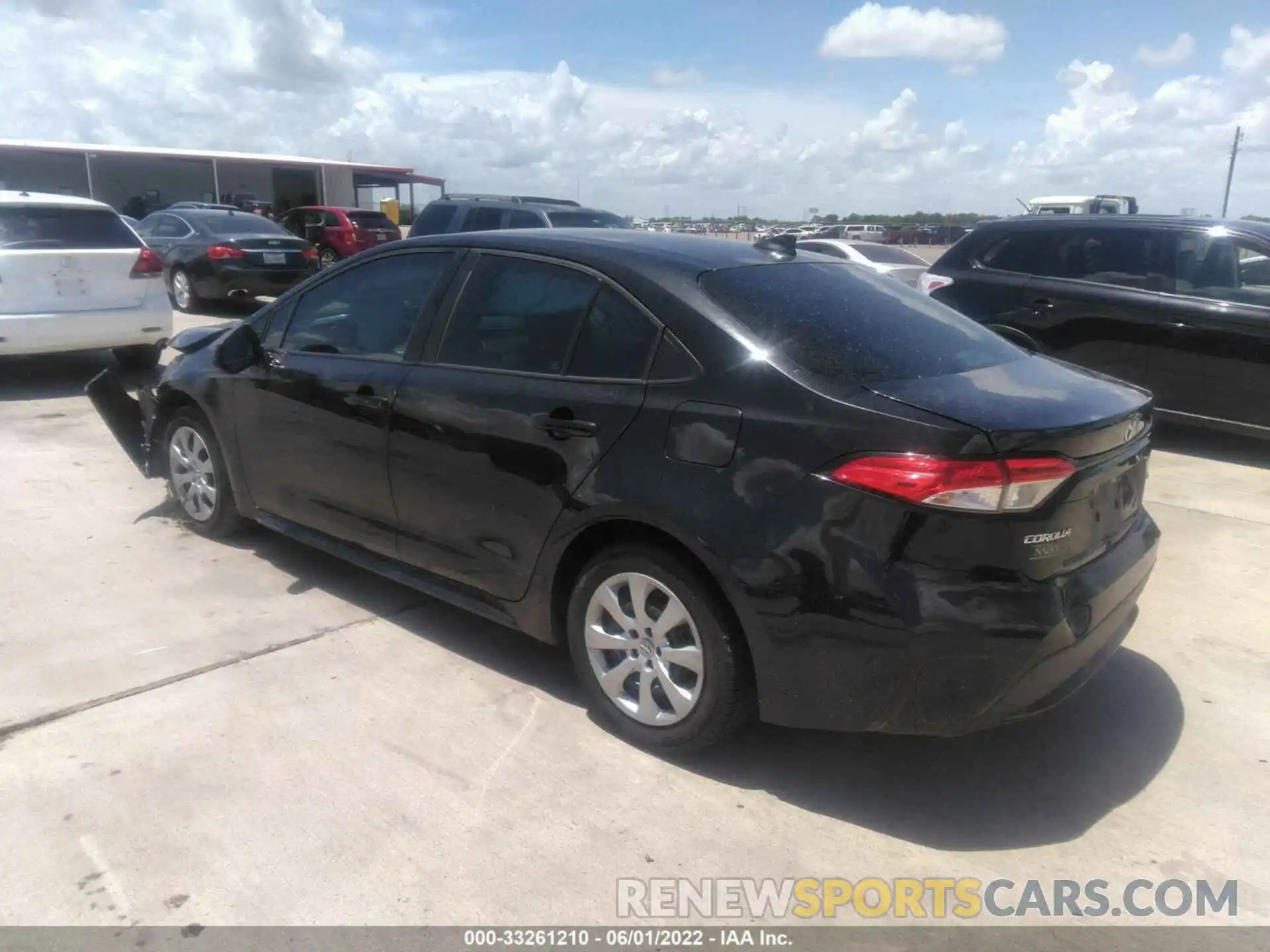 3 Photograph of a damaged car 5YFEPRAE1LP080614 TOYOTA COROLLA 2020