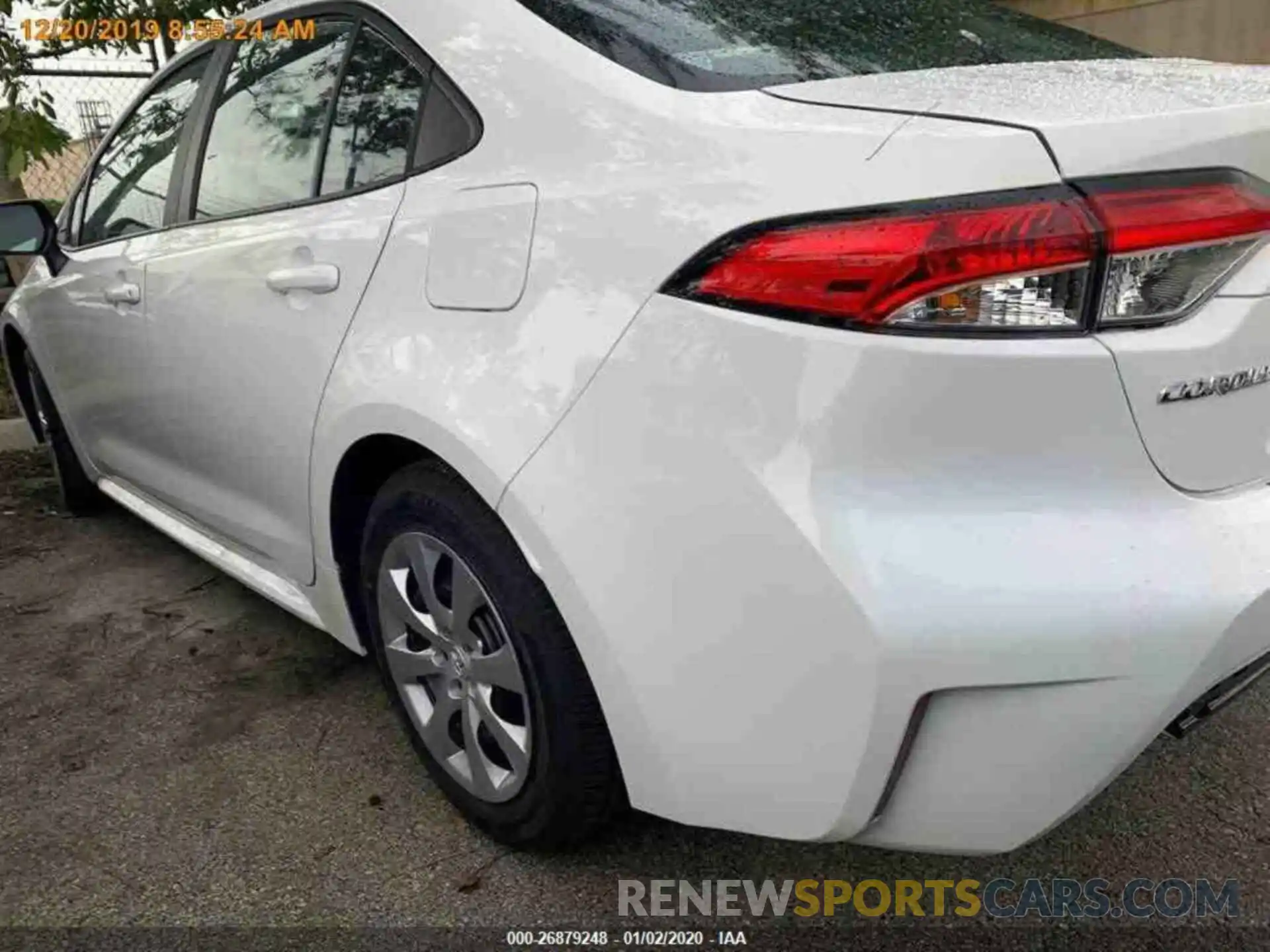 6 Photograph of a damaged car 5YFEPRAE1LP080869 TOYOTA COROLLA 2020