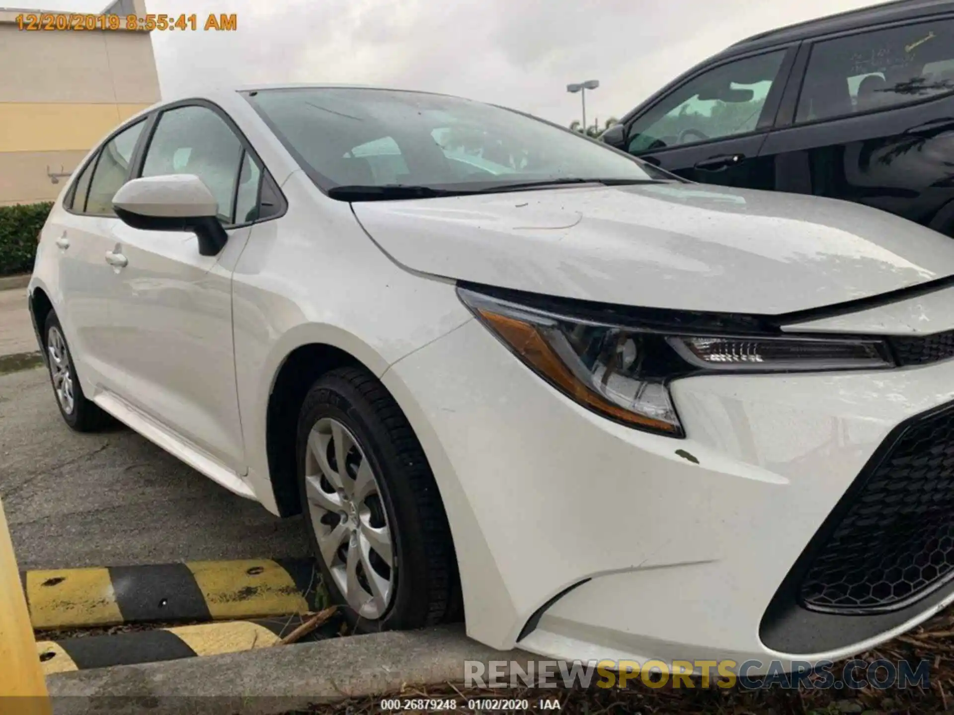 7 Photograph of a damaged car 5YFEPRAE1LP080869 TOYOTA COROLLA 2020