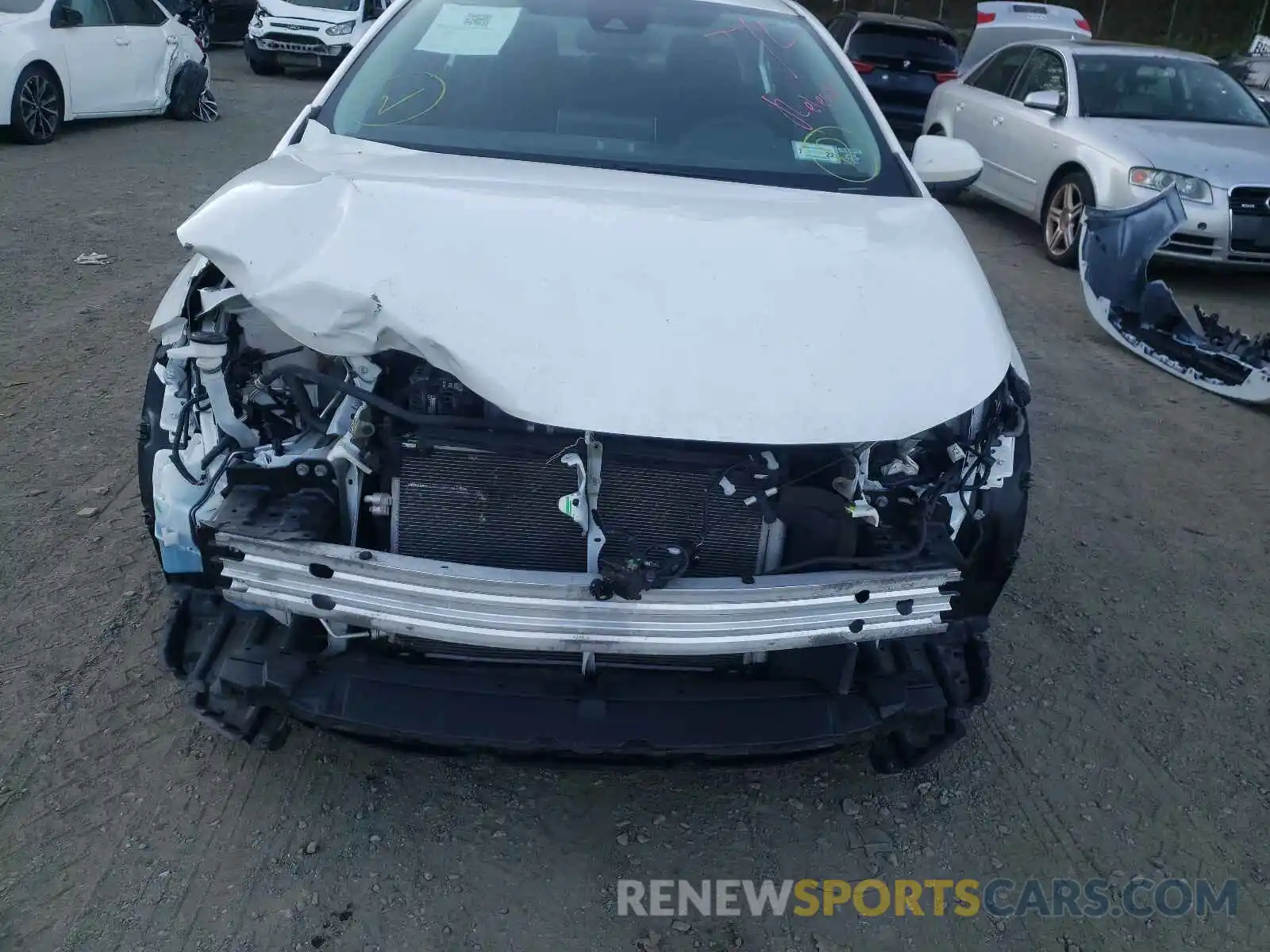 7 Photograph of a damaged car 5YFEPRAE1LP080886 TOYOTA COROLLA 2020