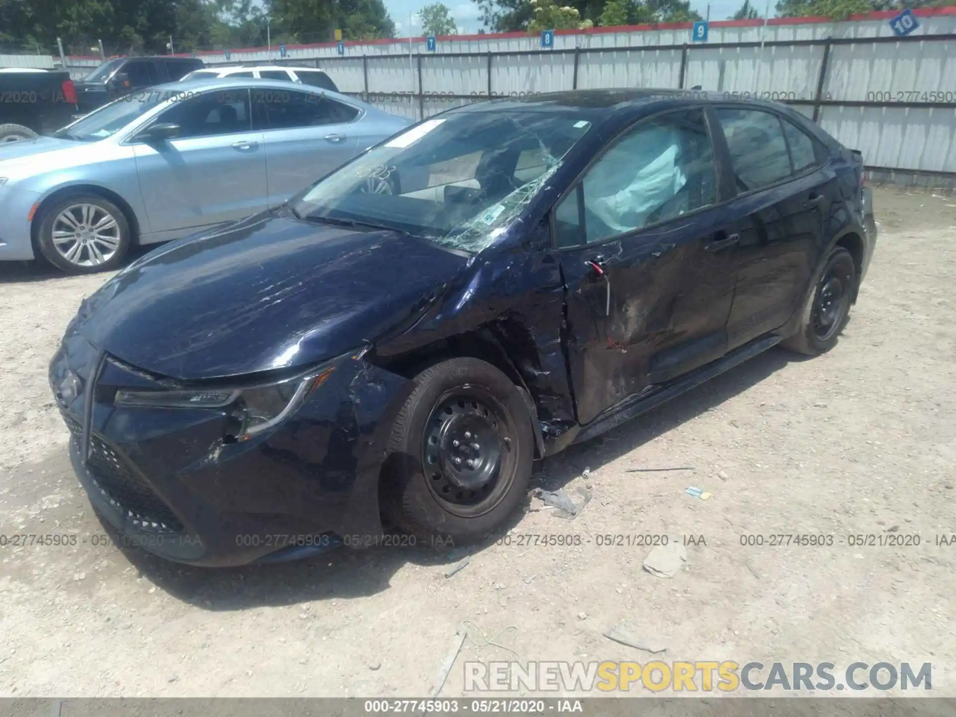 6 Photograph of a damaged car 5YFEPRAE1LP081911 TOYOTA COROLLA 2020