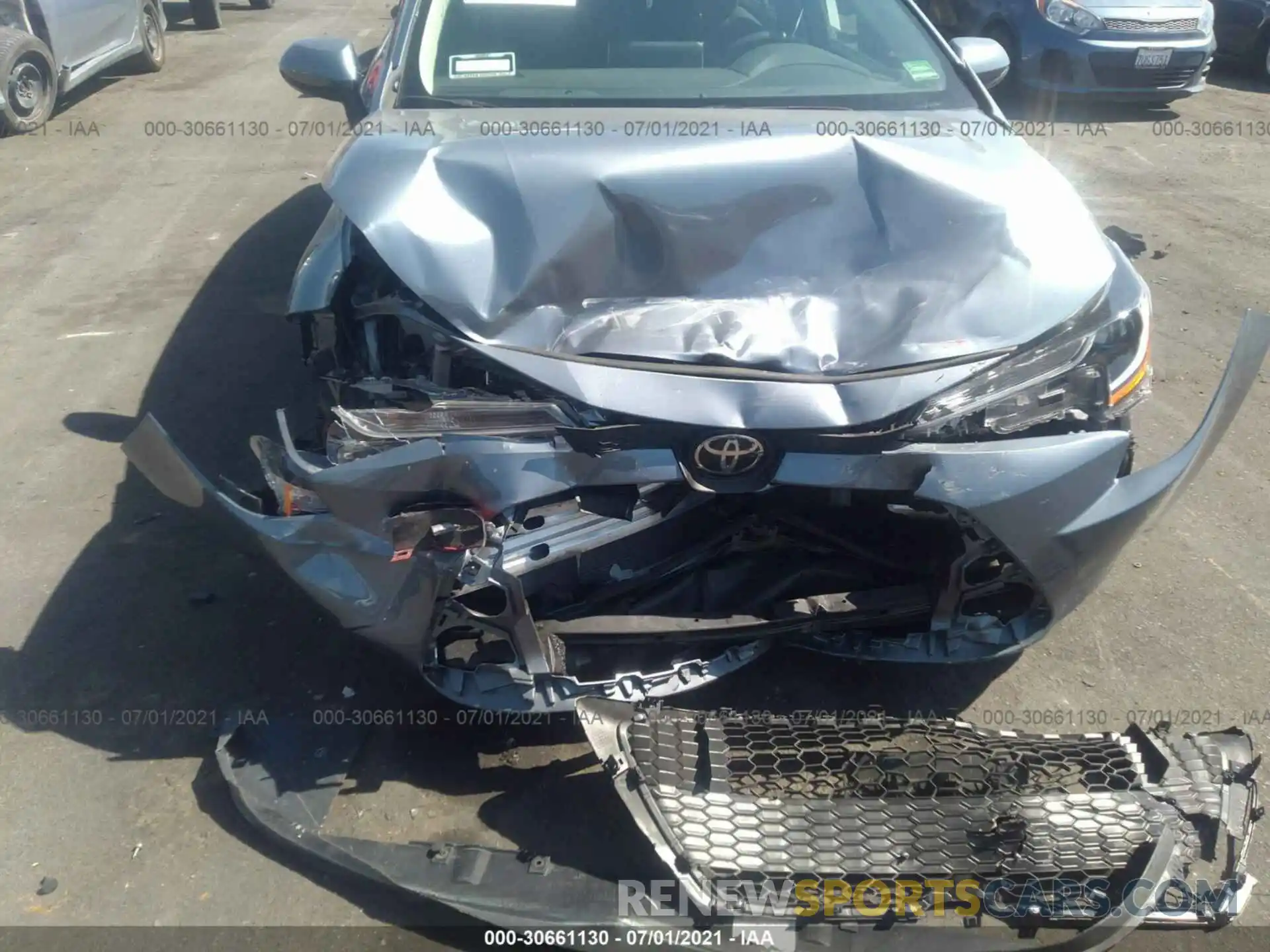 6 Photograph of a damaged car 5YFEPRAE1LP081956 TOYOTA COROLLA 2020