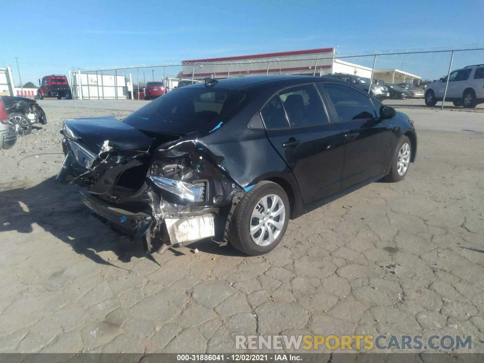 4 Photograph of a damaged car 5YFEPRAE1LP082170 TOYOTA COROLLA 2020