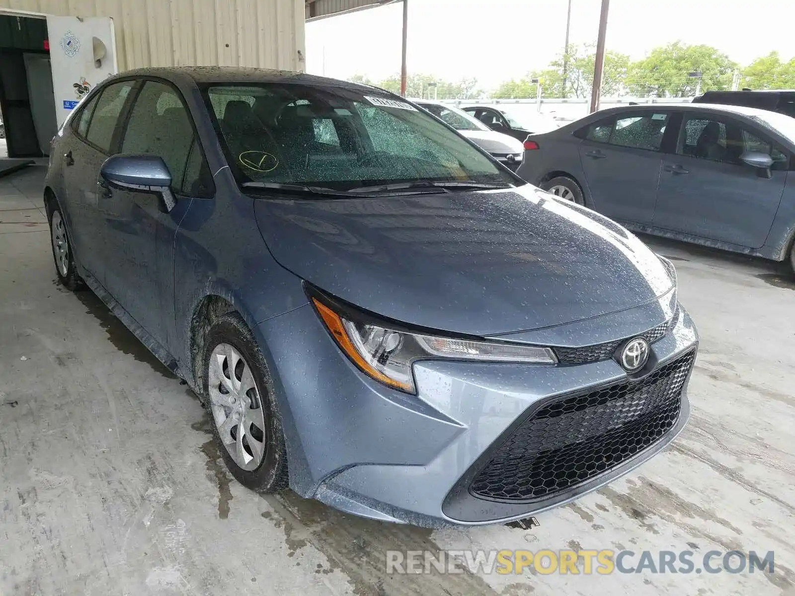 1 Photograph of a damaged car 5YFEPRAE1LP082721 TOYOTA COROLLA 2020