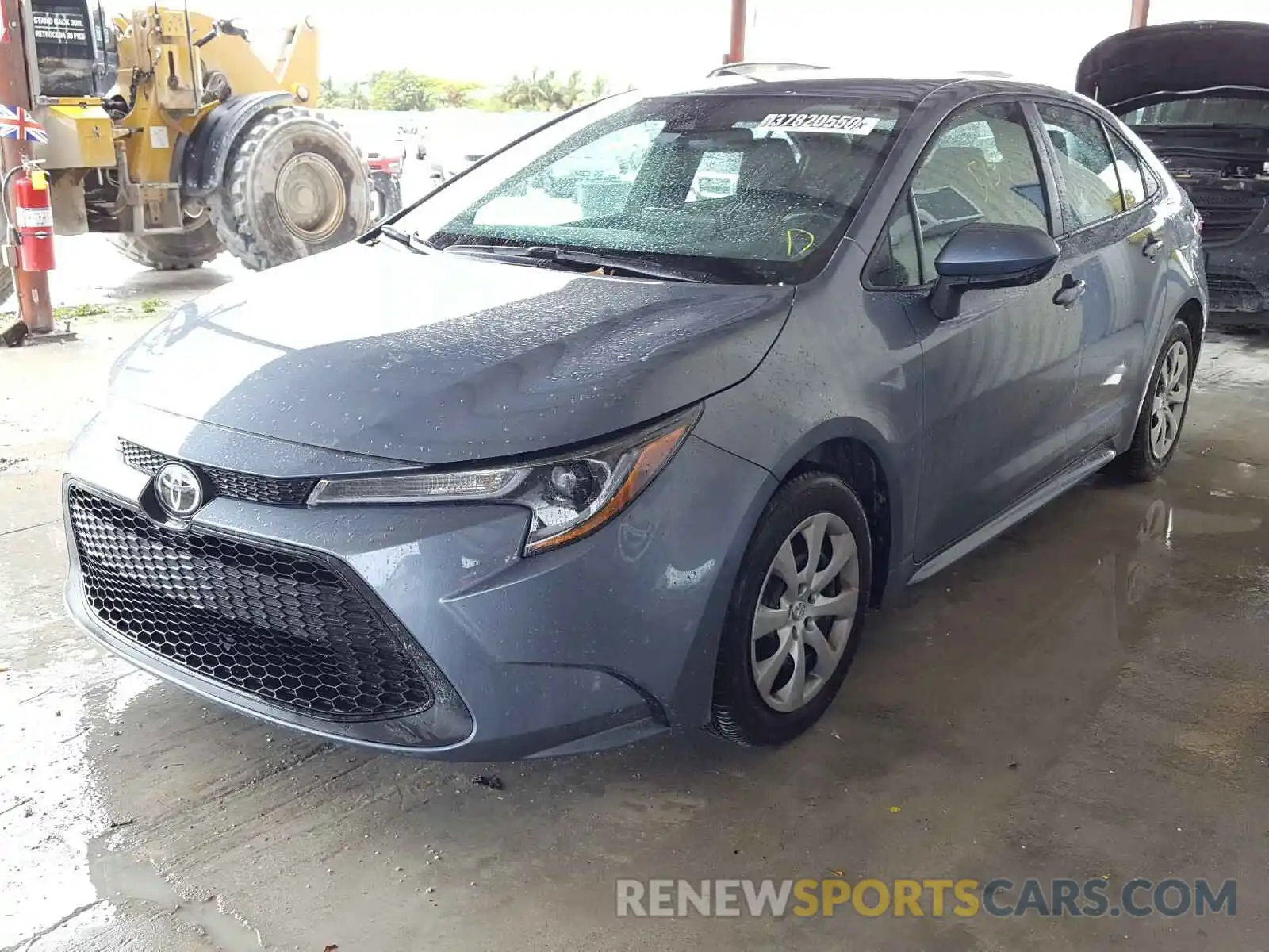 2 Photograph of a damaged car 5YFEPRAE1LP082833 TOYOTA COROLLA 2020