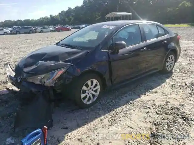 2 Photograph of a damaged car 5YFEPRAE1LP082847 TOYOTA COROLLA 2020