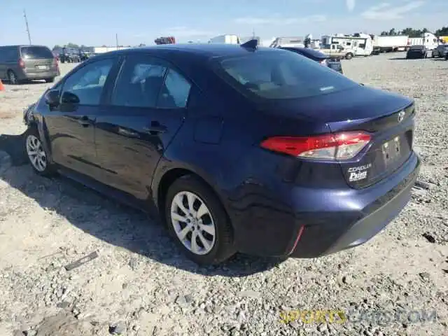 3 Photograph of a damaged car 5YFEPRAE1LP082847 TOYOTA COROLLA 2020