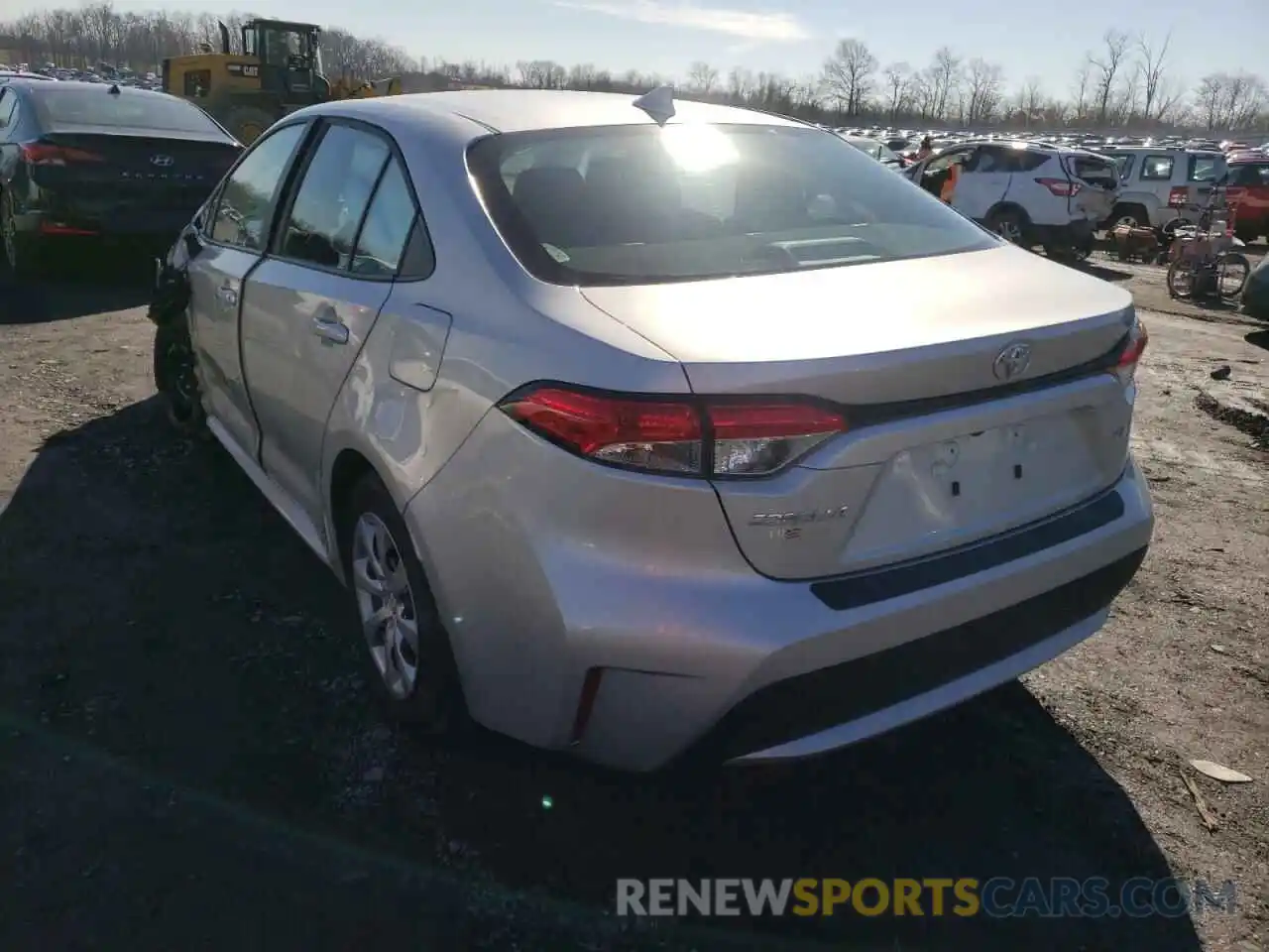 3 Photograph of a damaged car 5YFEPRAE1LP086431 TOYOTA COROLLA 2020