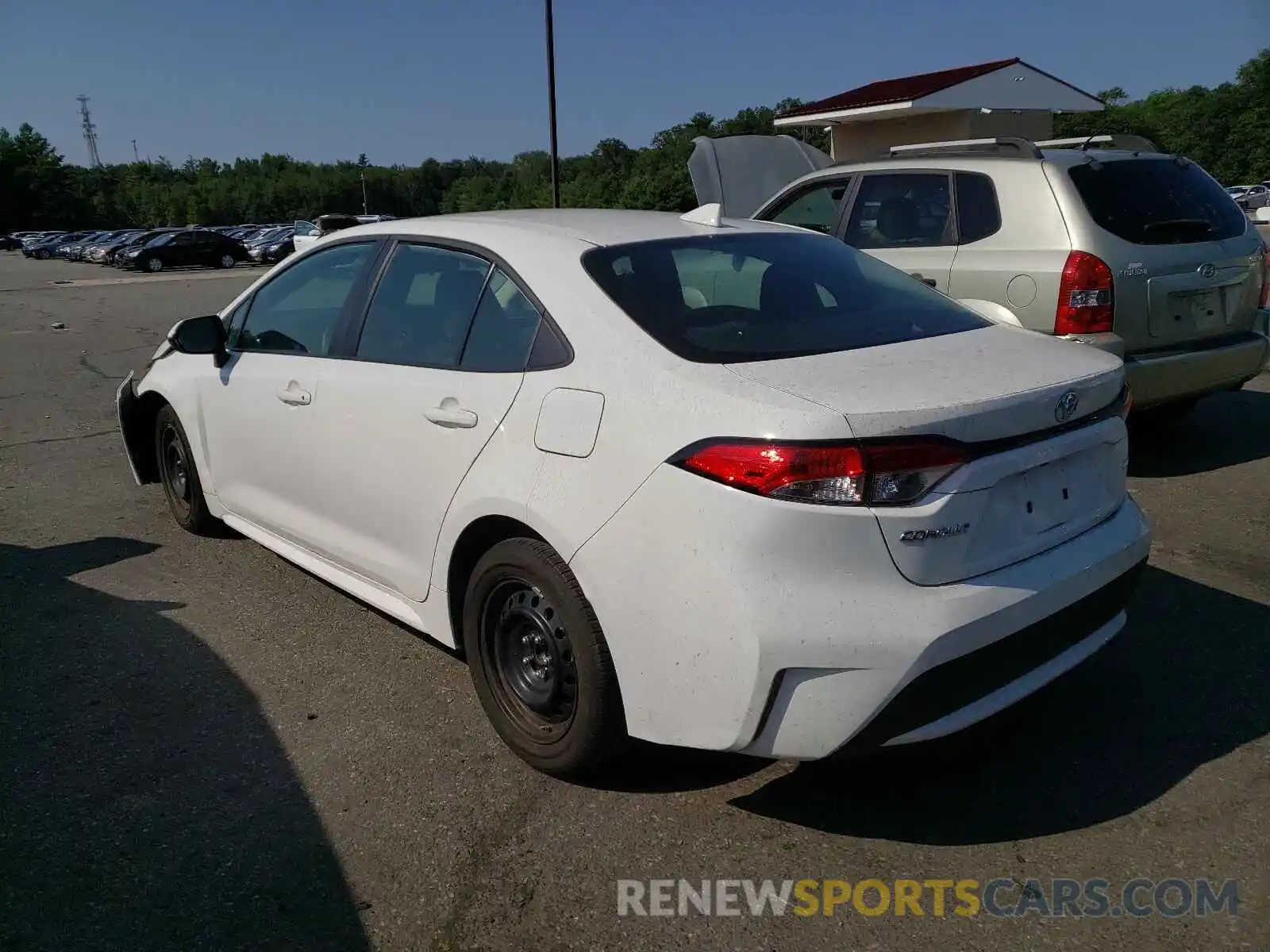 3 Photograph of a damaged car 5YFEPRAE1LP086767 TOYOTA COROLLA 2020