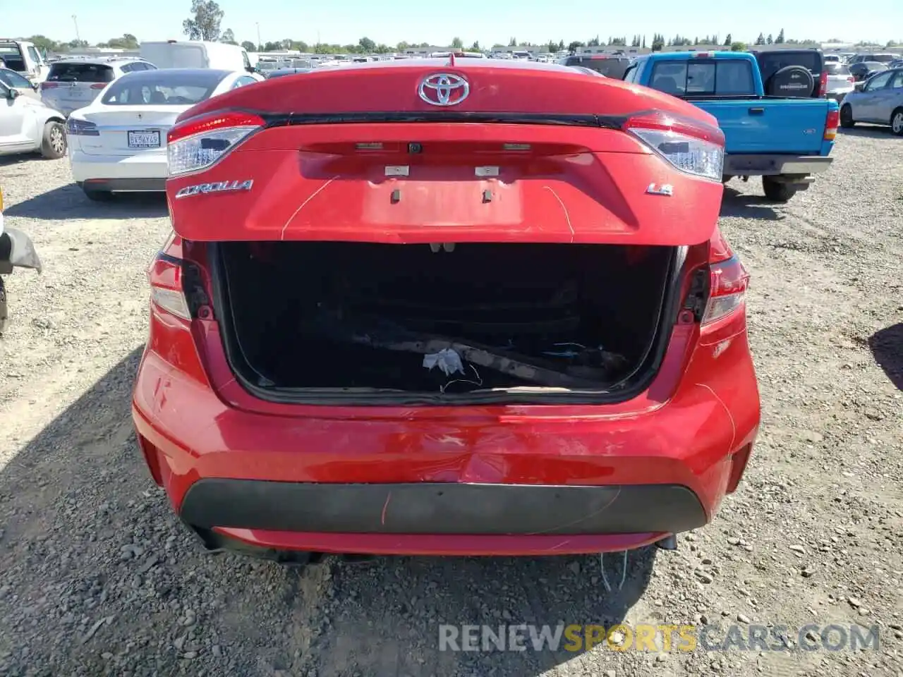 9 Photograph of a damaged car 5YFEPRAE1LP087255 TOYOTA COROLLA 2020