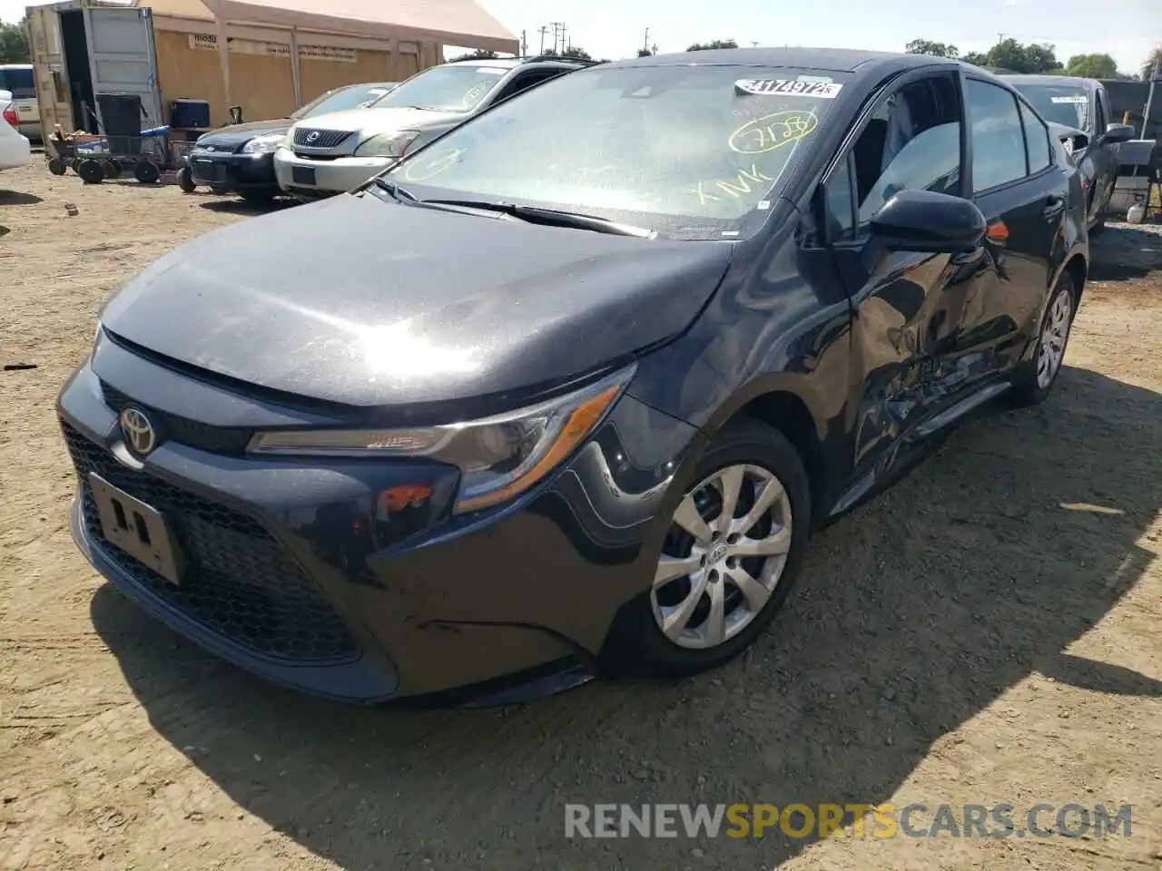 10 Photograph of a damaged car 5YFEPRAE1LP089359 TOYOTA COROLLA 2020