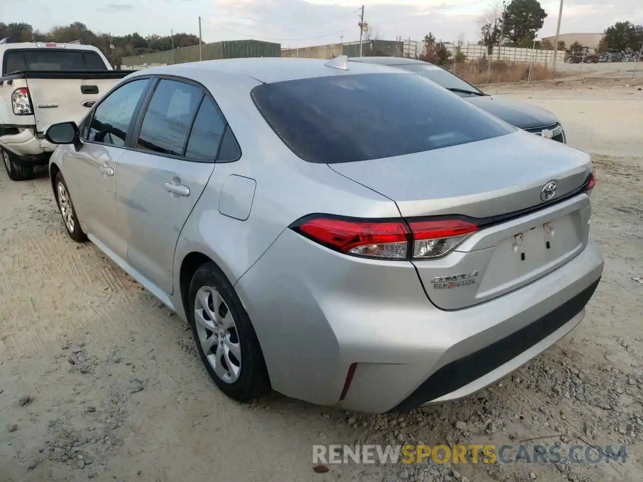 3 Photograph of a damaged car 5YFEPRAE1LP089698 TOYOTA COROLLA 2020