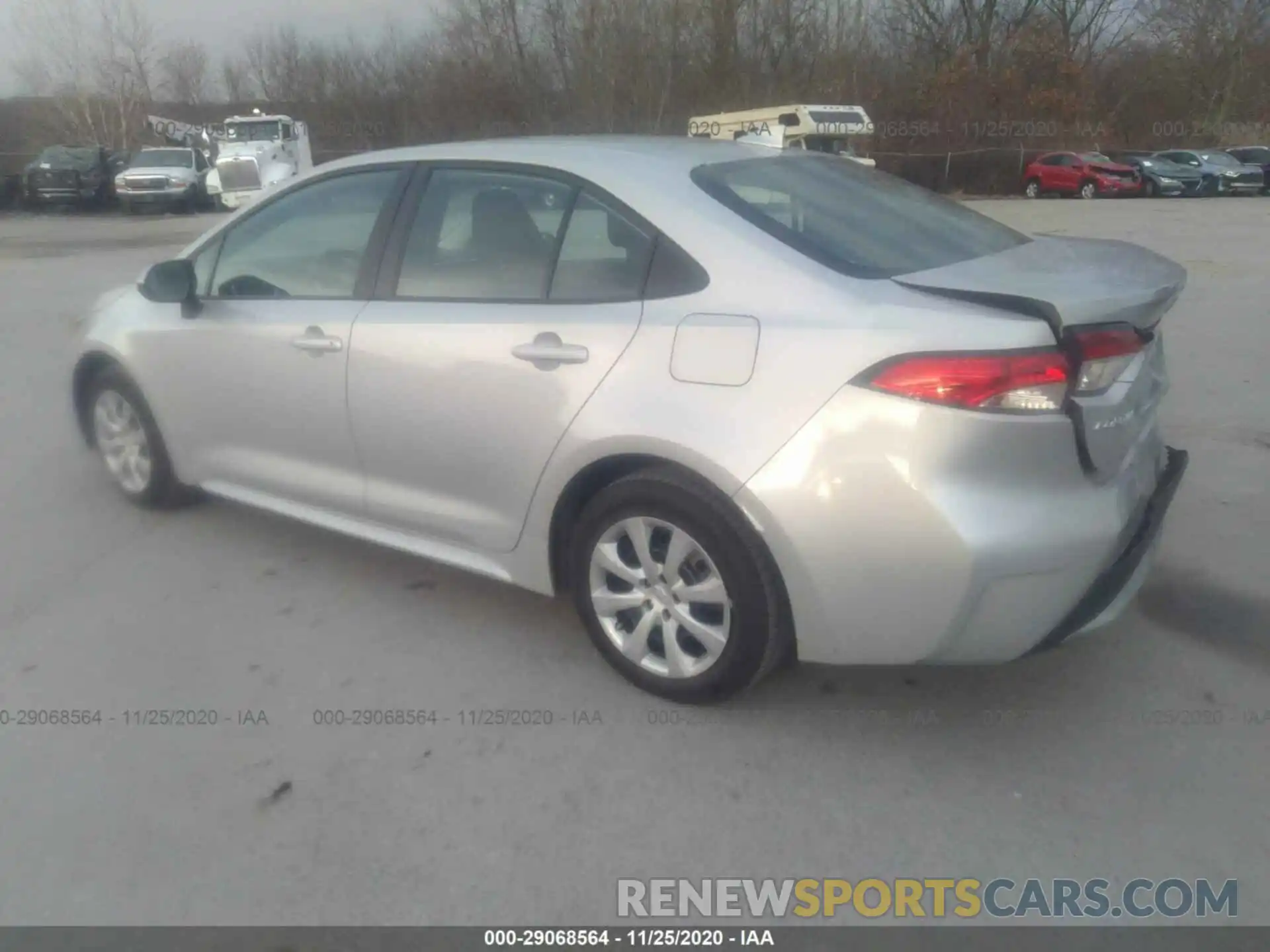 3 Photograph of a damaged car 5YFEPRAE1LP089975 TOYOTA COROLLA 2020