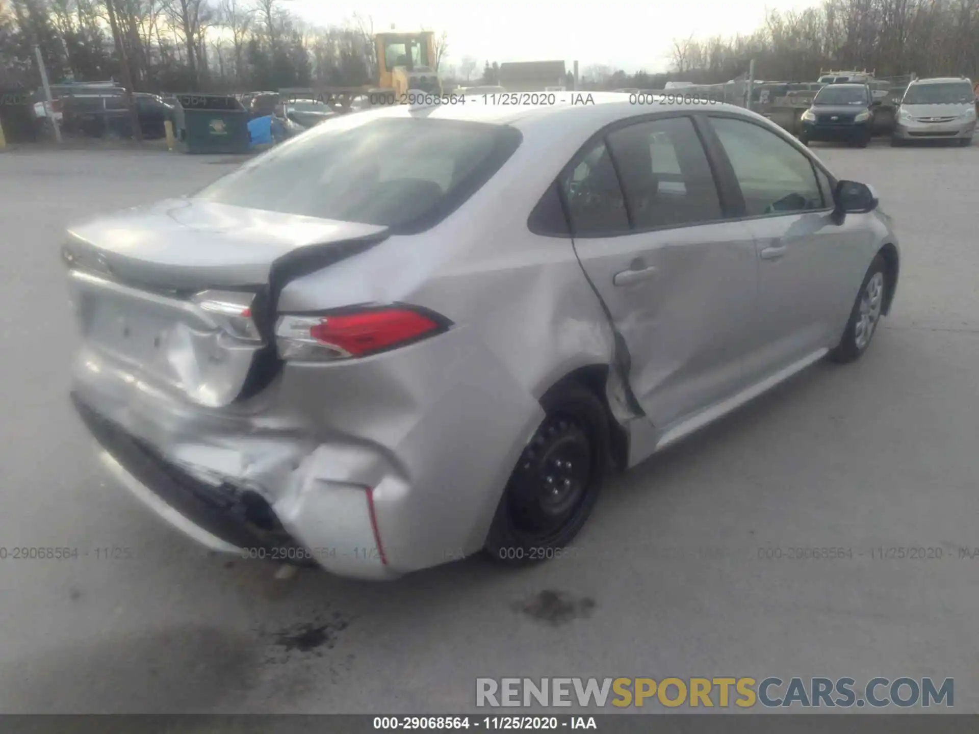 4 Photograph of a damaged car 5YFEPRAE1LP089975 TOYOTA COROLLA 2020