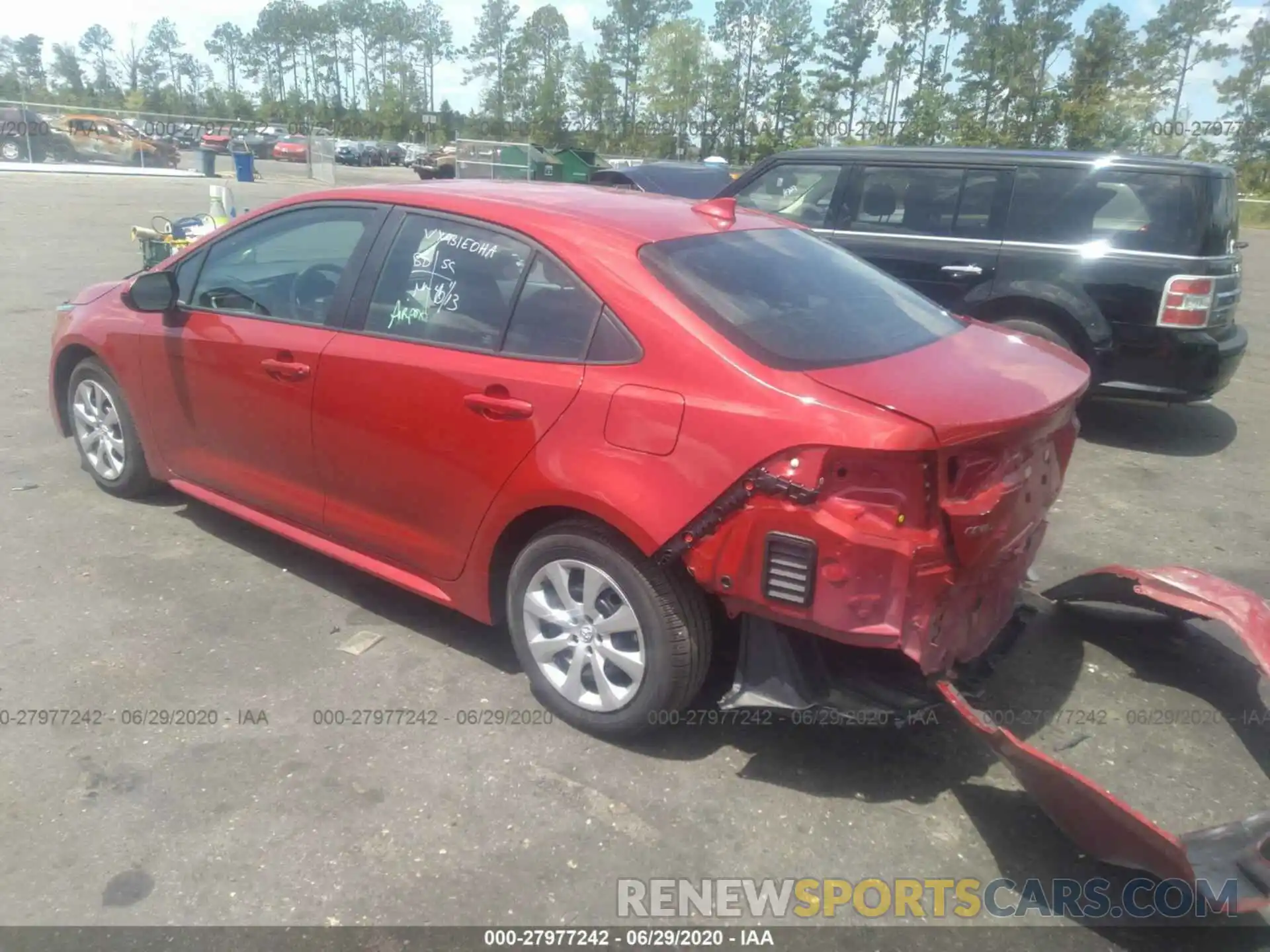 3 Photograph of a damaged car 5YFEPRAE1LP090446 TOYOTA COROLLA 2020