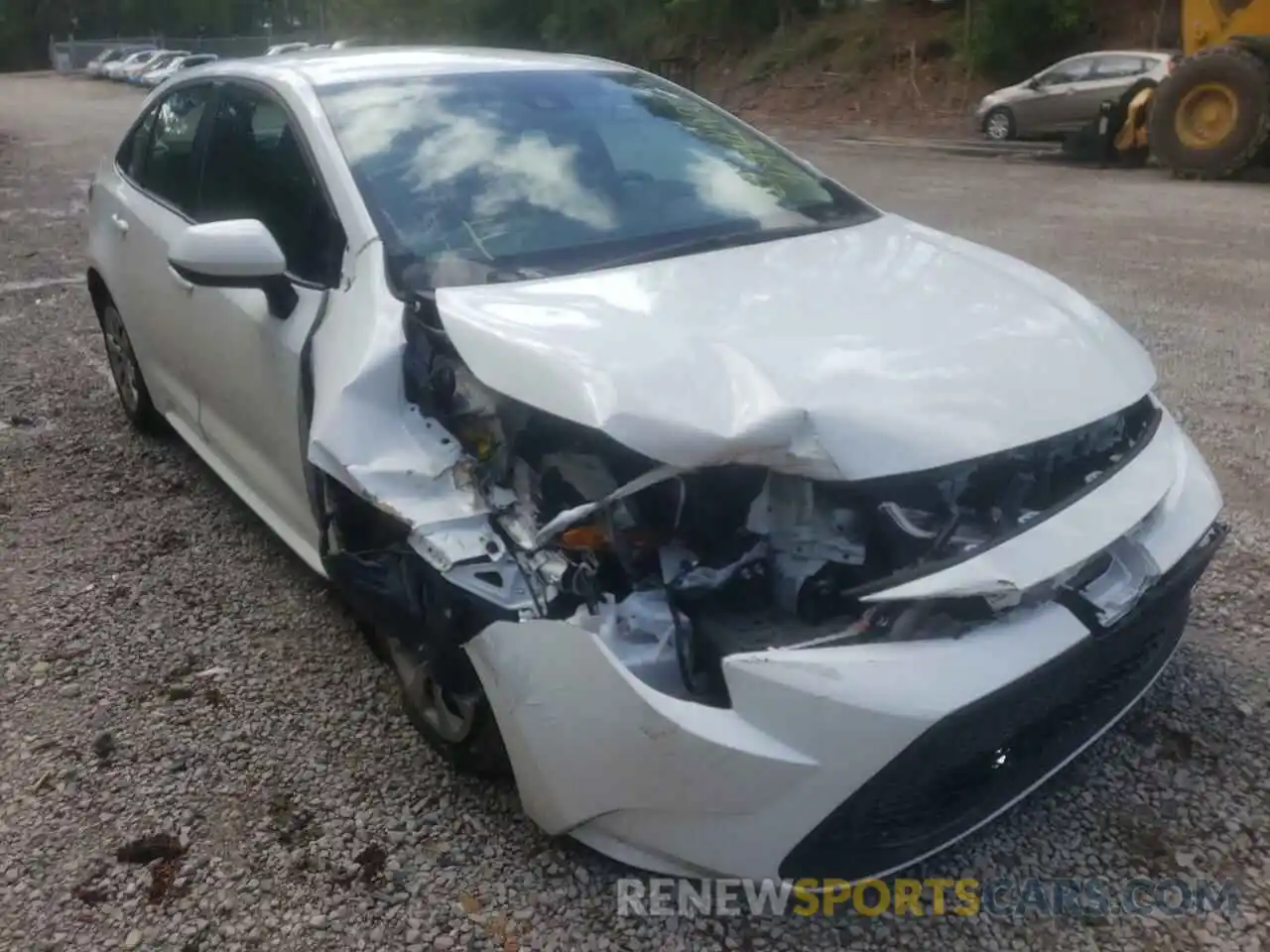 1 Photograph of a damaged car 5YFEPRAE1LP092889 TOYOTA COROLLA 2020